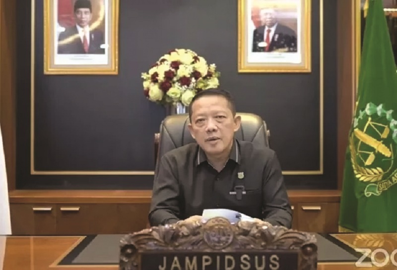 BAHAS PENGAMANAN: Jaksa Agung Muda Pidana Khusus Kejaksaan Agung Febrie Adriansyah.(Putu Indah Savitri/Antara)