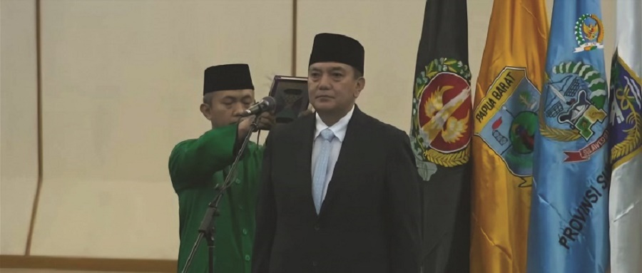 DILANTIK: Irjen Pol Mohammad Iqbal resmi dilantik sebagai Sekretaris Jenderal (Sekjen) Dewan Perwakilan Daerah Republik Indonesia (DPD RI). (Istimewa).