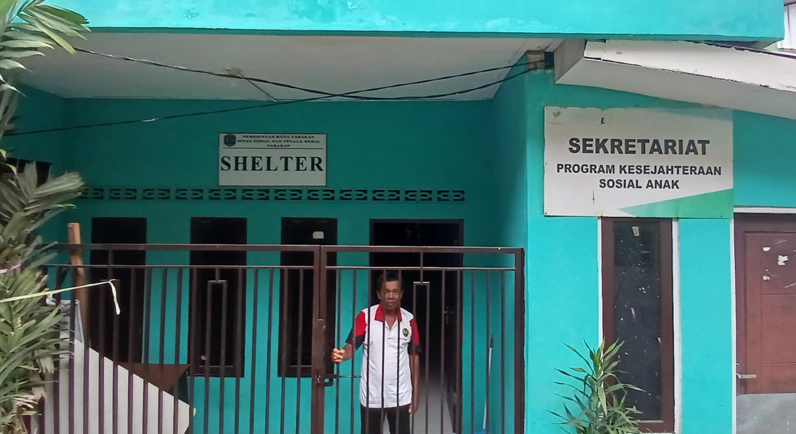 TERLANTAR: Salah satu orang terlantar yang ditampung di shelter Dinsos Tarakan. FOTO:&nbsp;AGUS DIAN ZAKARIA/RADAR TARAKAN