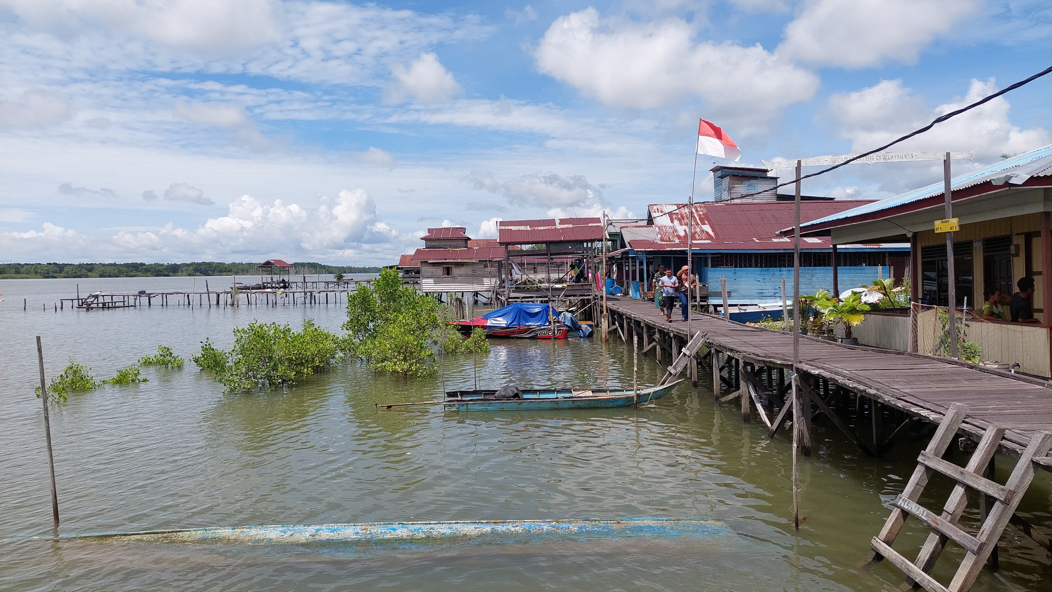 BLANK SPOT: Desa Liagu, Kecamatan Sekatak merupakan wilayah yang masih blank spot di Bulungan.
