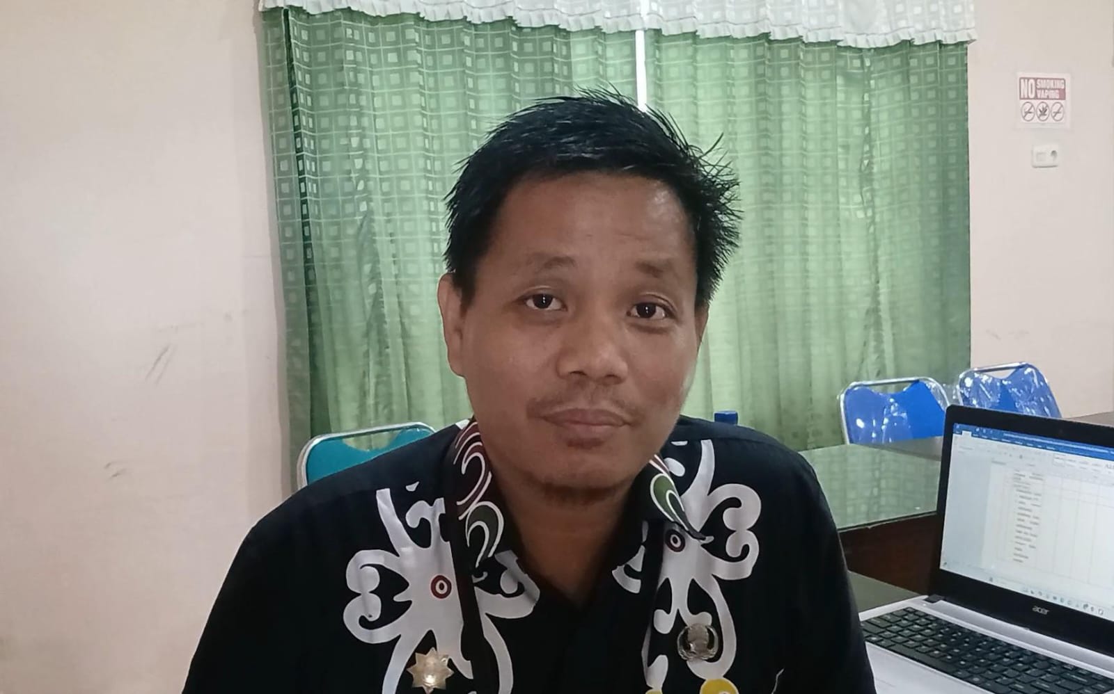 AGUS DIAN ZAKARIA RADAR TARAKAN Kepala Bidang Politik Dalam Negeri, Ideologi, Wawasan Kebangsaan dan Karakter Bangsa Kesbangpol Tarakan, Melky Loboran