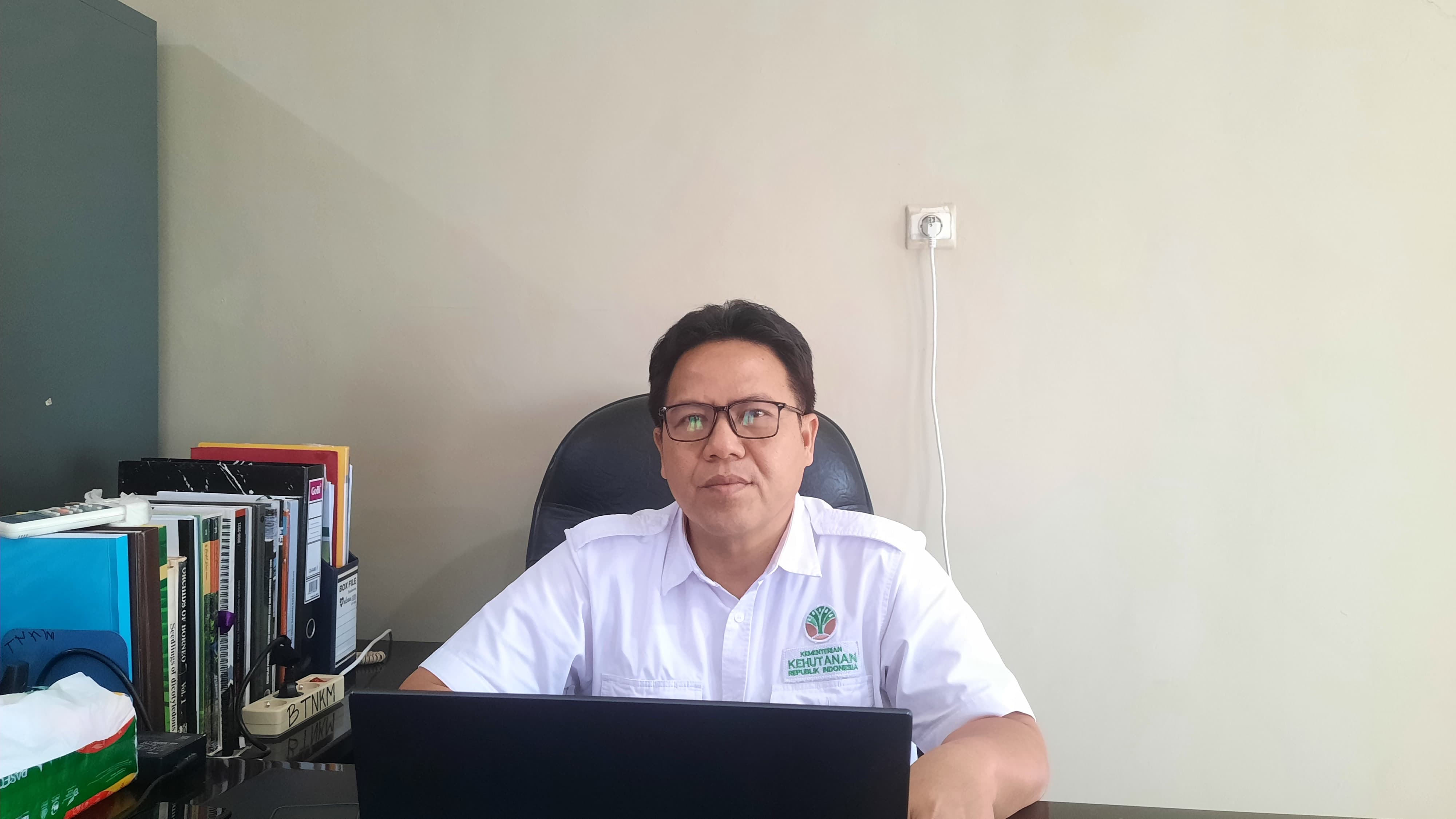 DIPA/RADAR TARAKAN Ket Foto: Kepala Balai Taman Nasional Kayan Mentarang, Seno Pramudito, S.Hut.,M.E.