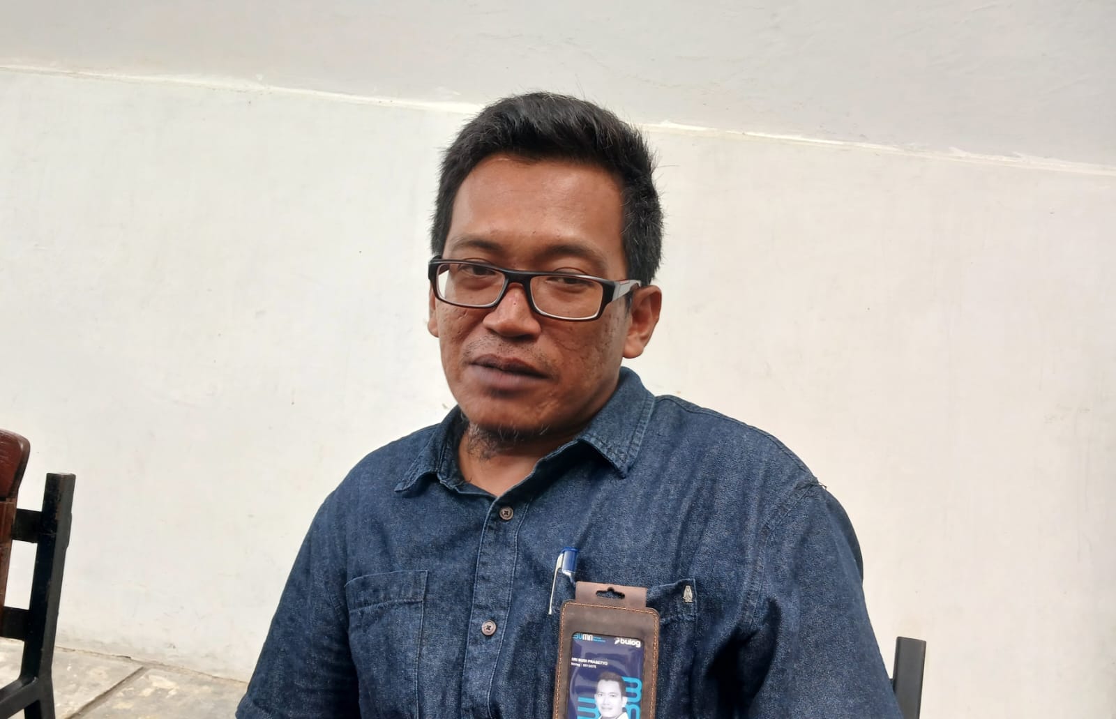 AGUS DIAN ZAKARIA/RADAR TARAKAN Kepala Perum Bulog Cabang Tarakan, Sri Budi Pasetyo