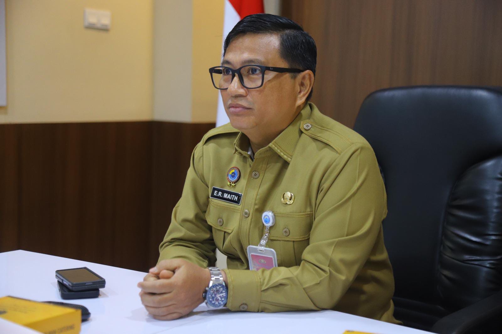 Deputi Pengelolaan Potensi Kawasan Perbatasan, BNPP Irjen Pol Edfrie R Maith