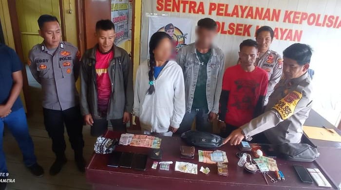 DOK POLSEK KRAYAN BARAT DIPERIKSA: Pasutri di Krayan Barat menjadi pengedar sabu dengan sasaran remaja muda di Krayan.