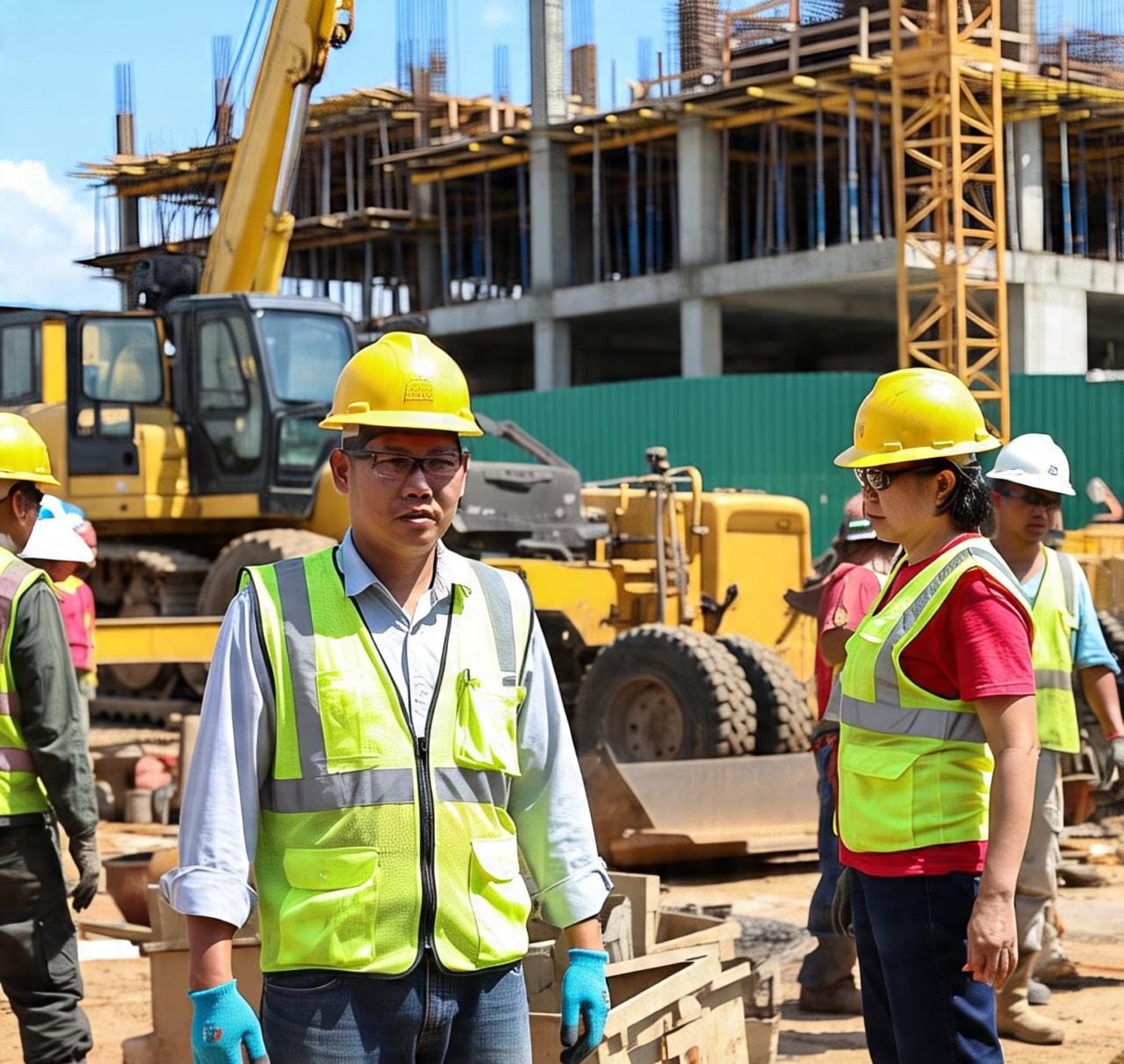 TKA : Ilustrasi tenaga kerja asing.