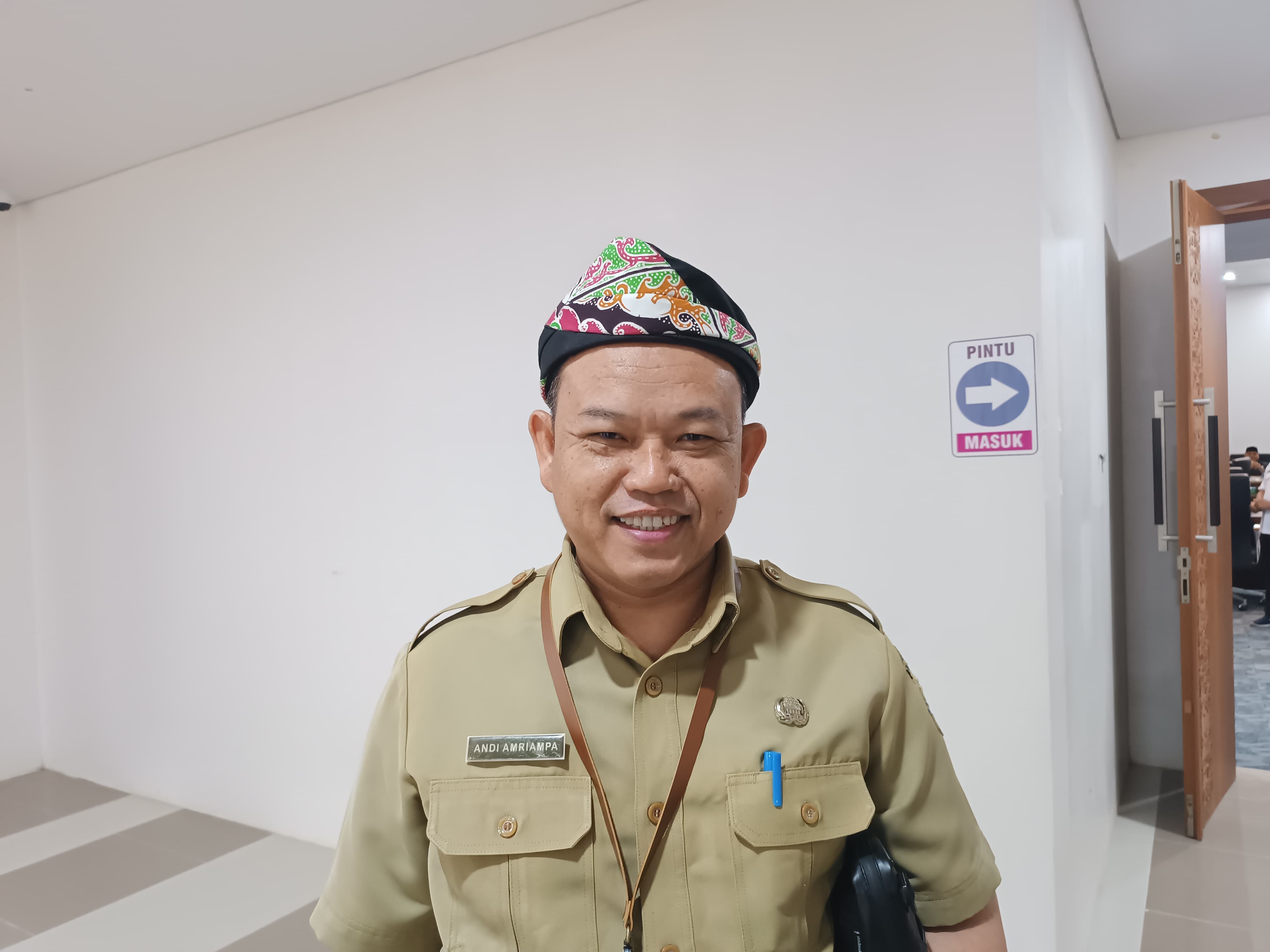 Plt. Kepala BKD Kaltara - Andi Amriampa. FOTO: IWAN K/RADAR TARAKAN
