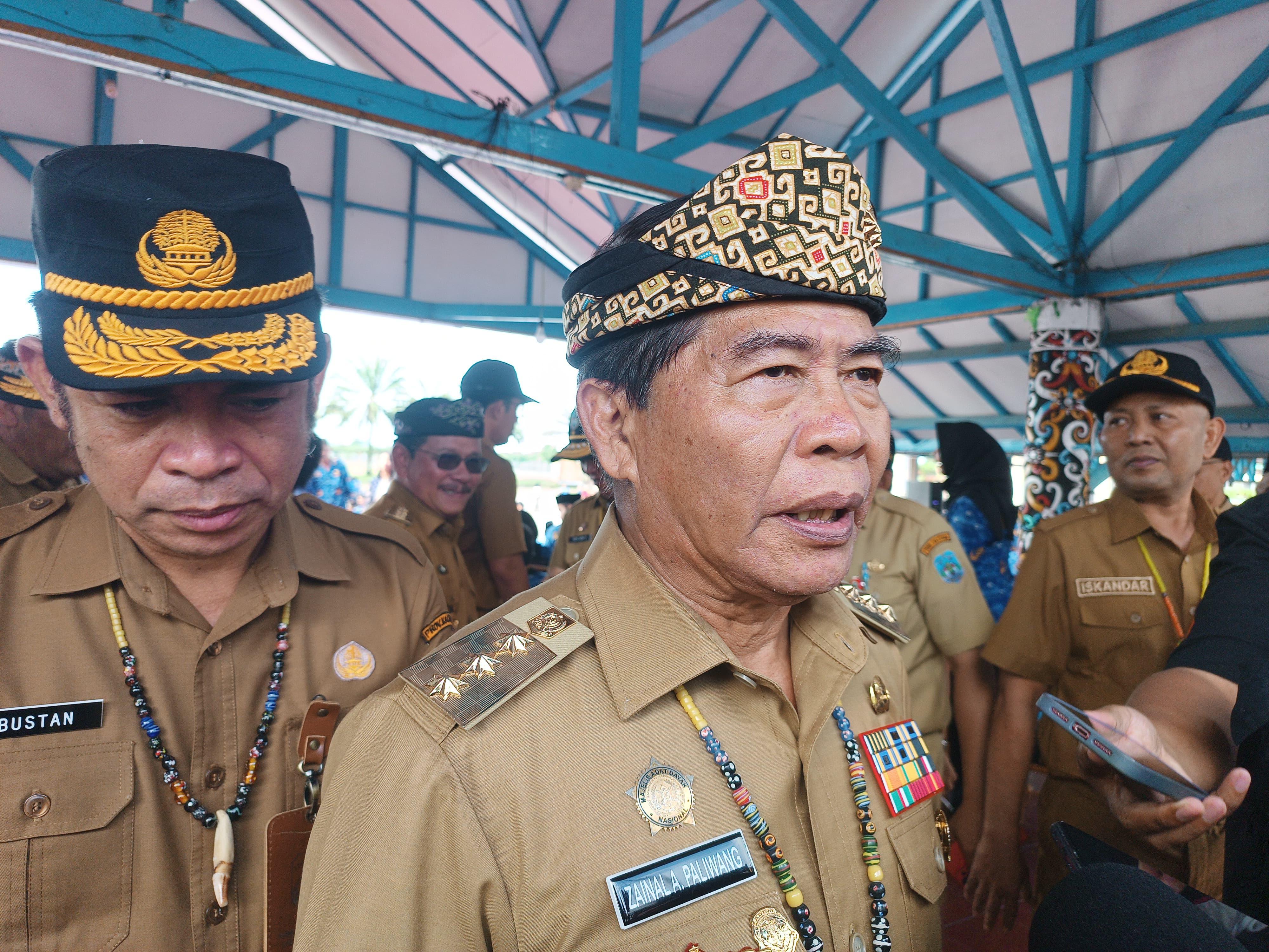 Gubernur Kaltara - Zainal A Paliwang. FOTO: IWAN K/RADAR TARAKAN