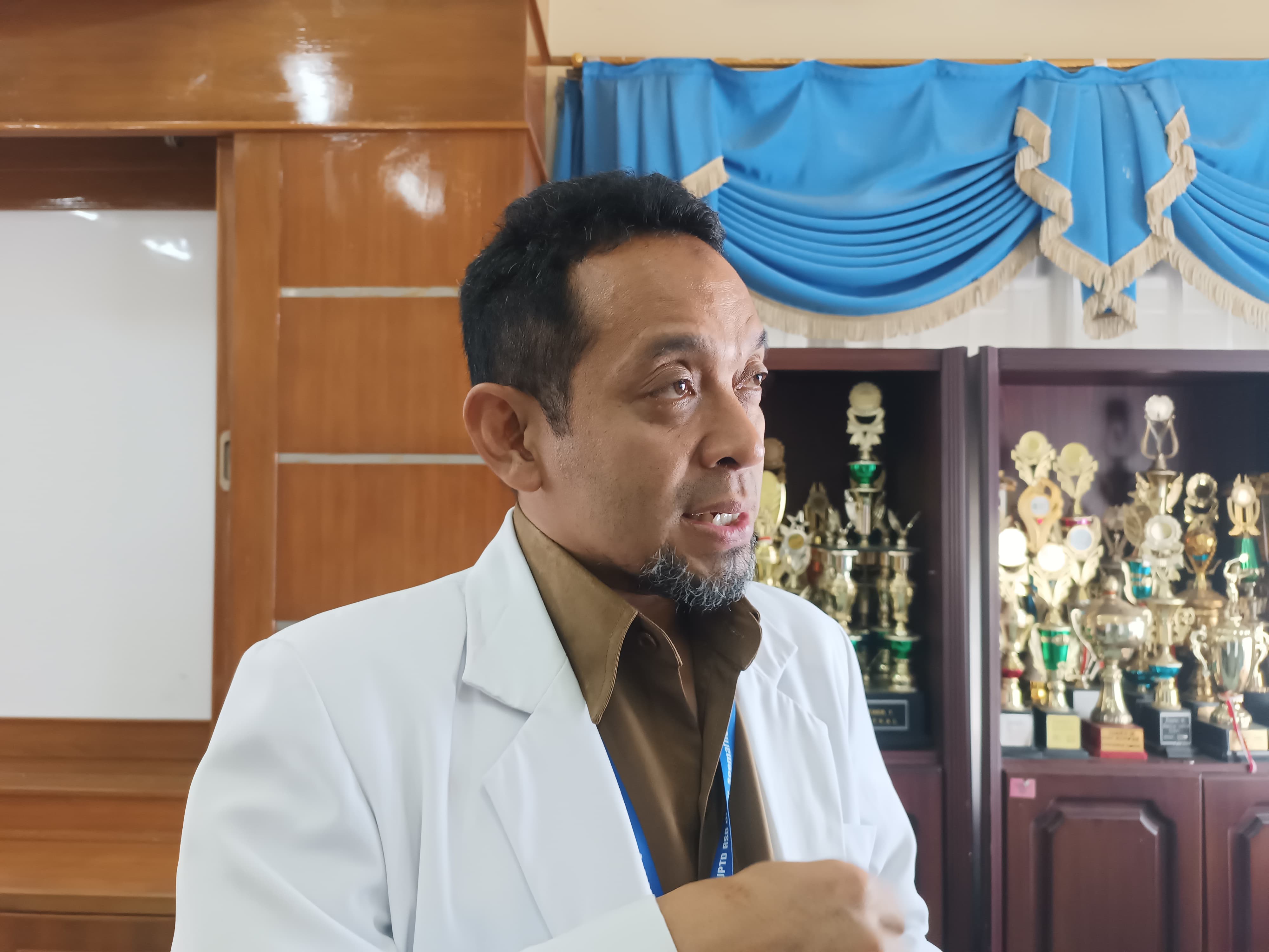 Direktur RSDSS Tanjung Selor &ndash; dr. Widodo. FOTO: IWAN K/RADAR TARAKAN