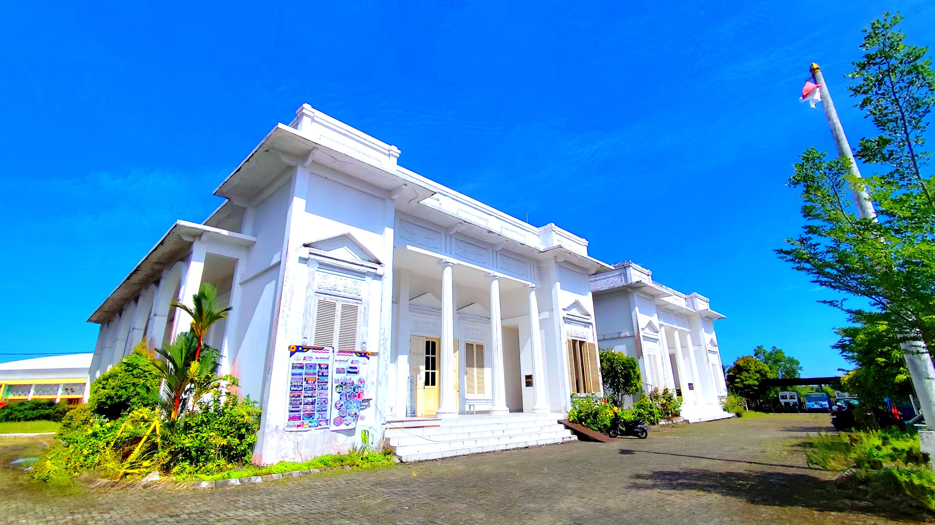 WISATA: bangunan Museum Perang Dunia II Tarakan. FOTO: NATANAEL/RADAR TARAKAN.