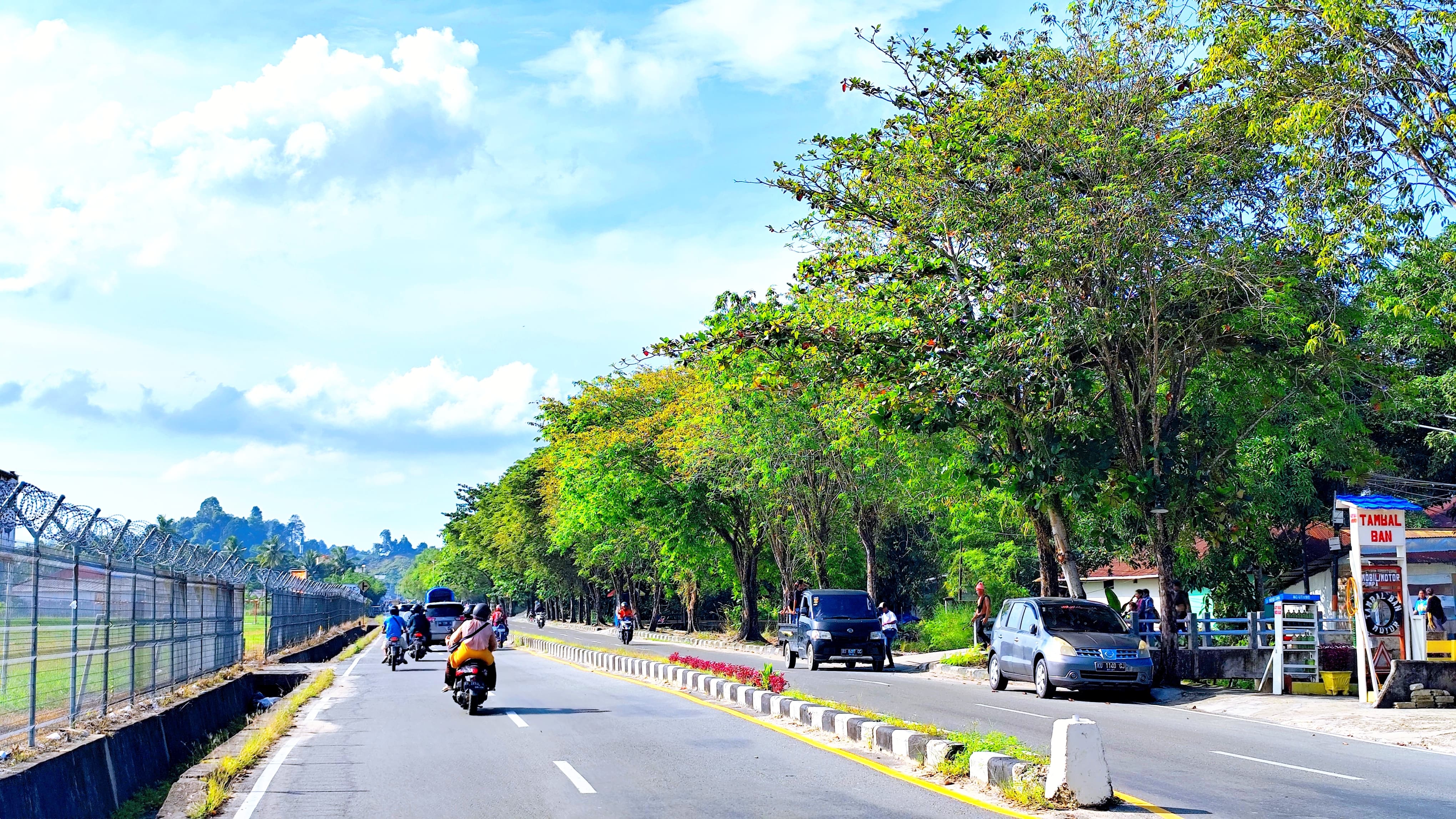 INFRASTRUKTUR: Lokasi Yang akan di Pasang PJU. FOTO: NATANAEL/RADAR TARAKAN.