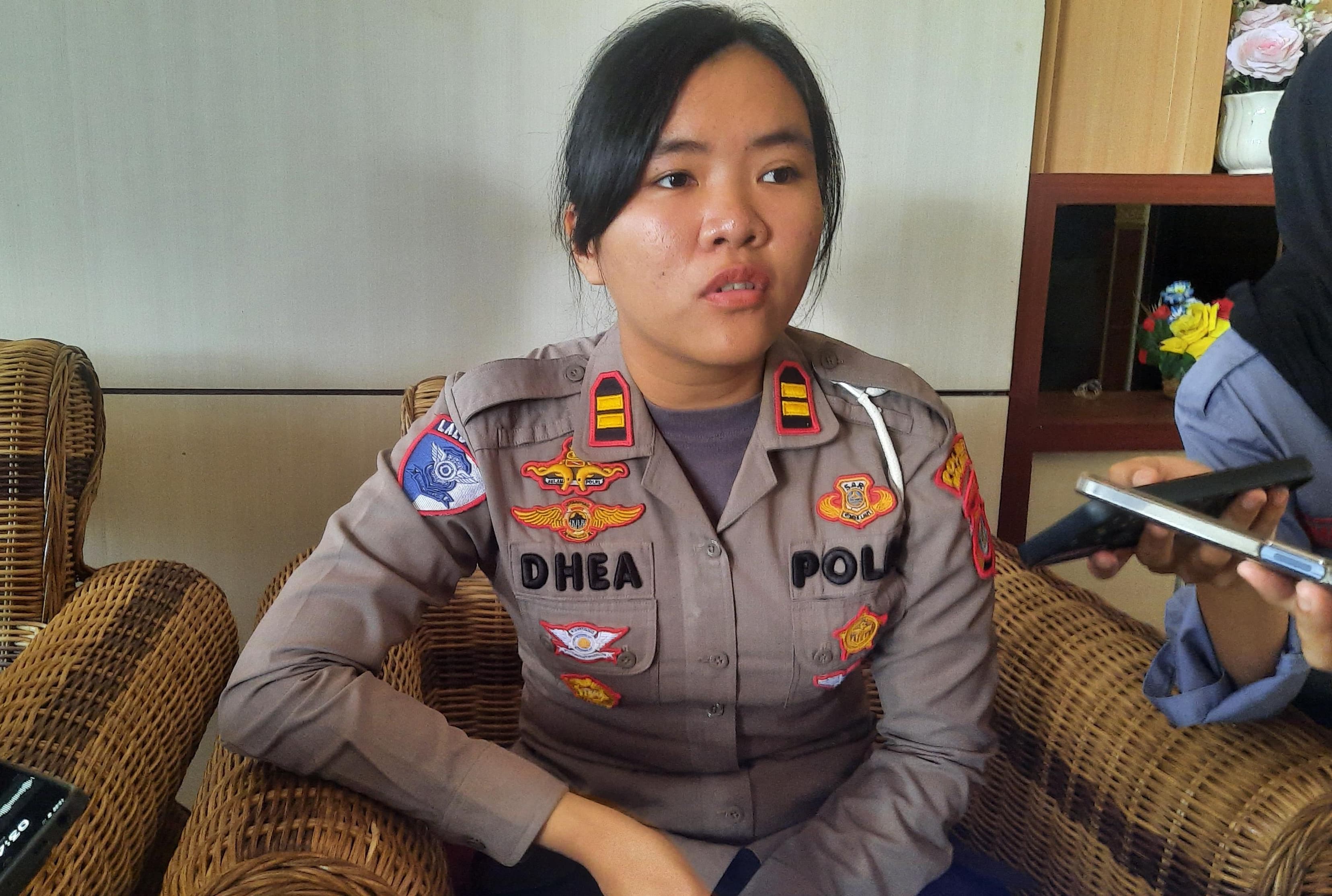 Kasat Lantas Polres Malinau IPTU Dhea Gustriwidya Ningrum. FOTO: DIPA/RADAR TARAKAN