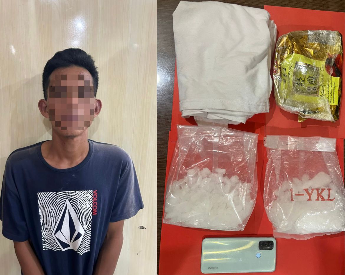 J (27) yang merupakan pelaku pencurian kendaraan bermotor (Curanmor). J diketahui merupakan warga Kota Bontang, Kalimantan Timur tepatnya di Desa Tanjung Laut