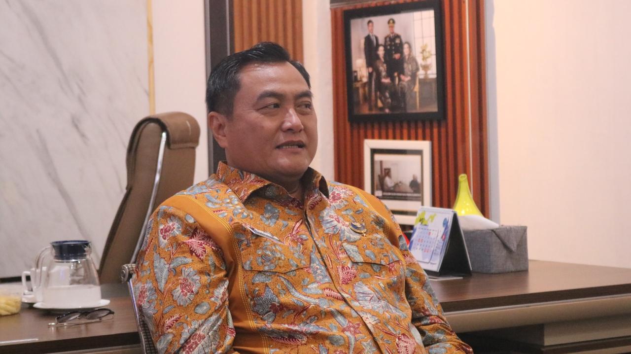 Kepala BNNP Brigjen Pol Tatar Nugroho. FOTO: ELIAZAR/RADAR TARAKAN