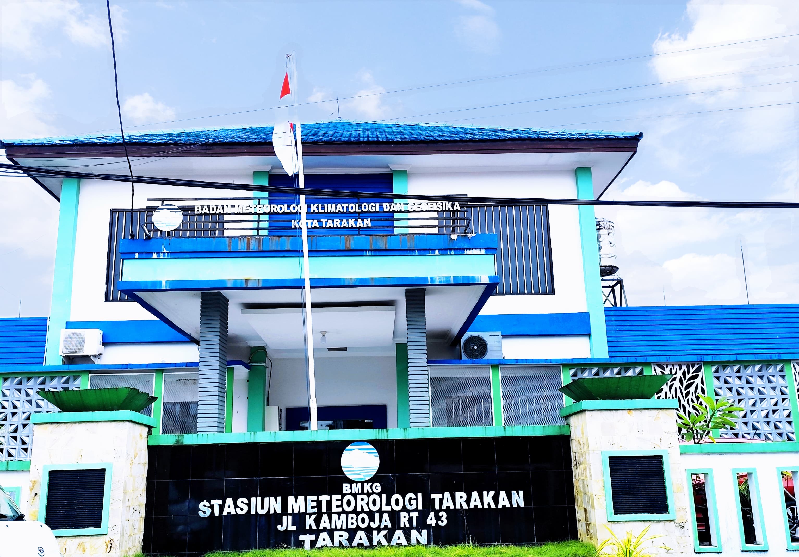 FENOMENA:Kantor BMKG Tarakan.FOTO: NATANAEL/RADAR TARAKAN.
