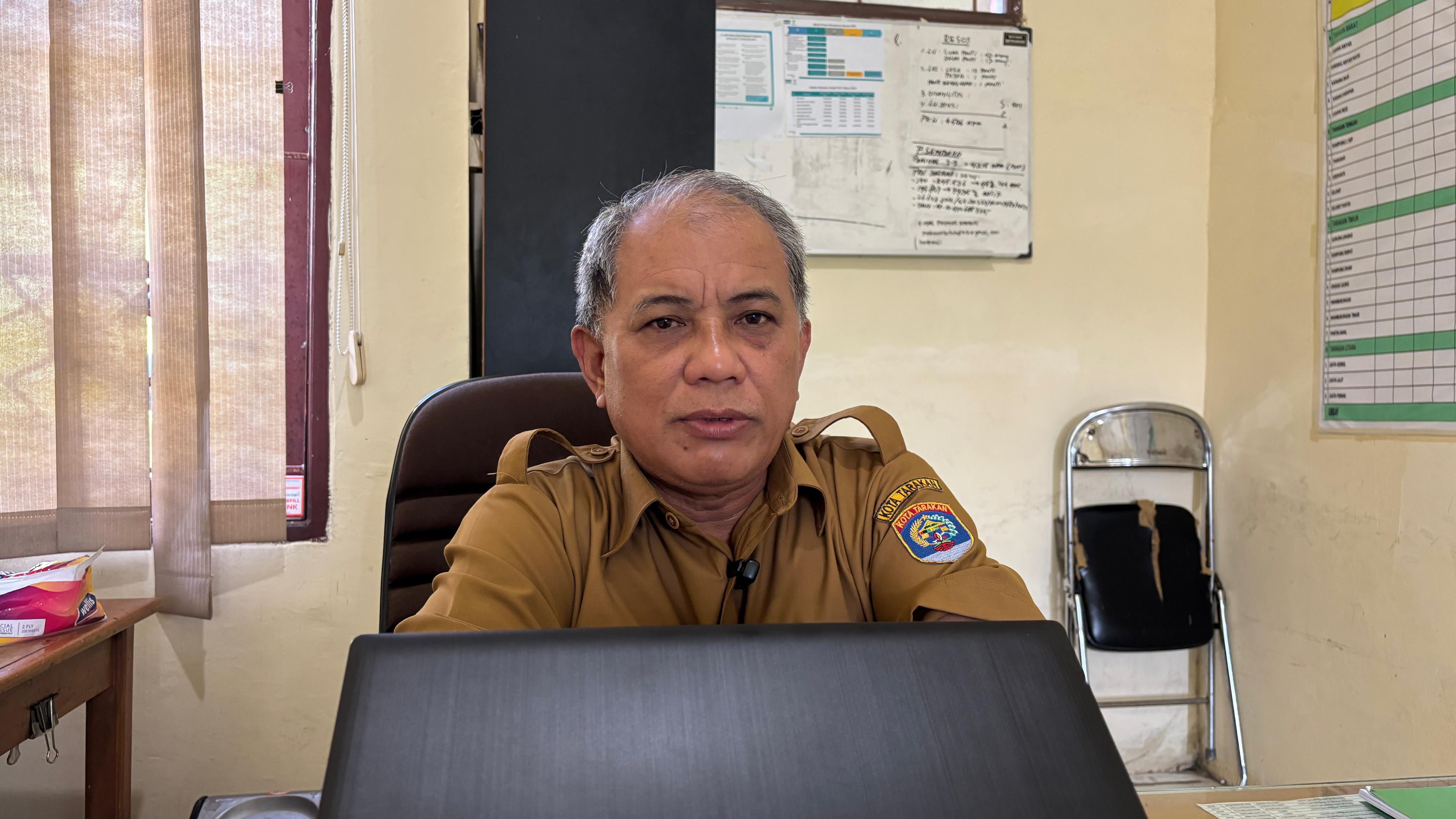 GELANDANGAN: Kepala Bidang Sosial, Dinas Sosial (Dinsos) Kota Tarakan, Jamaludin. FOTO: WILDAN/RADAR TARAKAN