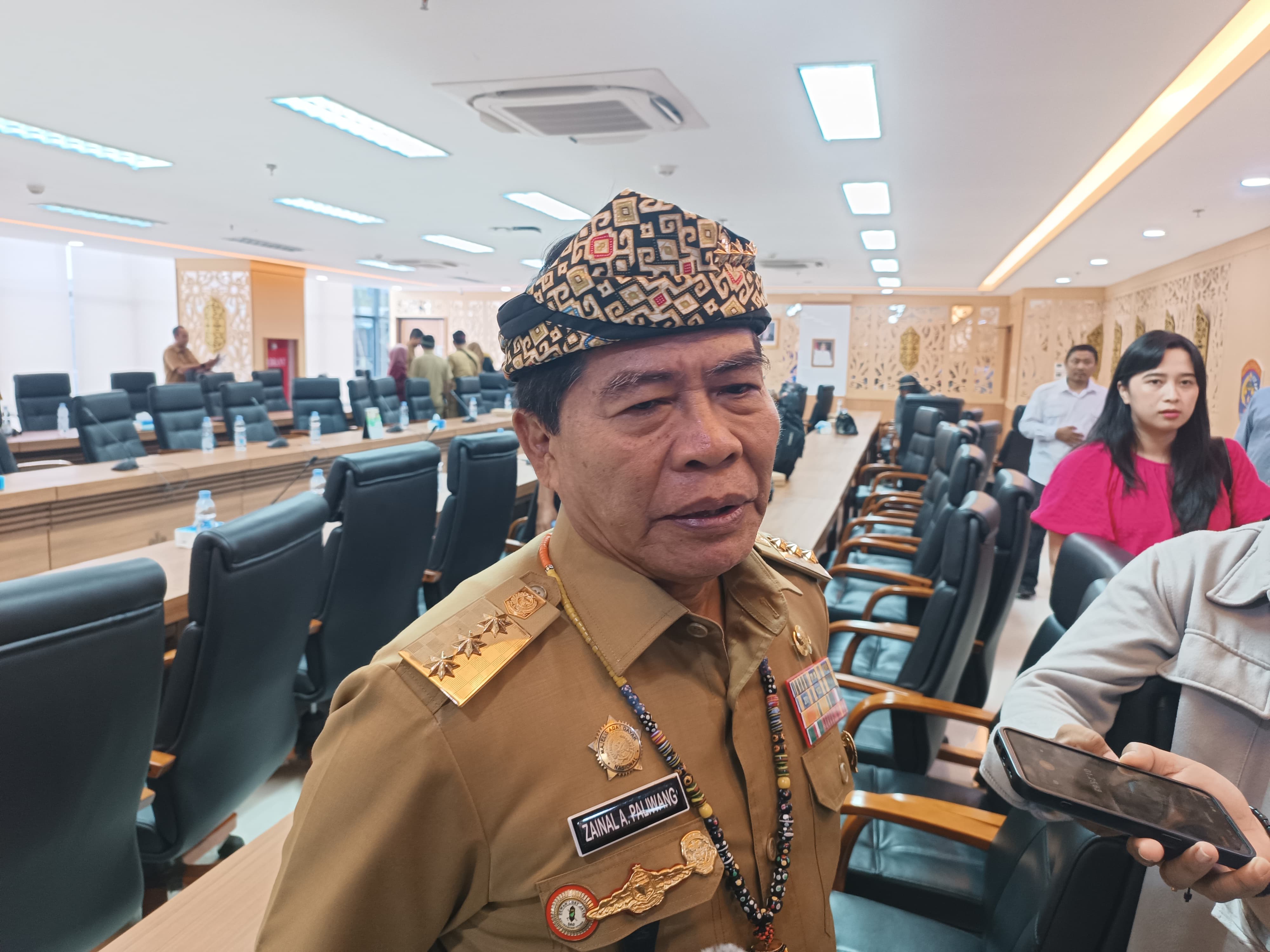 Gubernur Kaltara Zainal A Paliwang. FOTO: IWAN K/RADAR TARAKAN