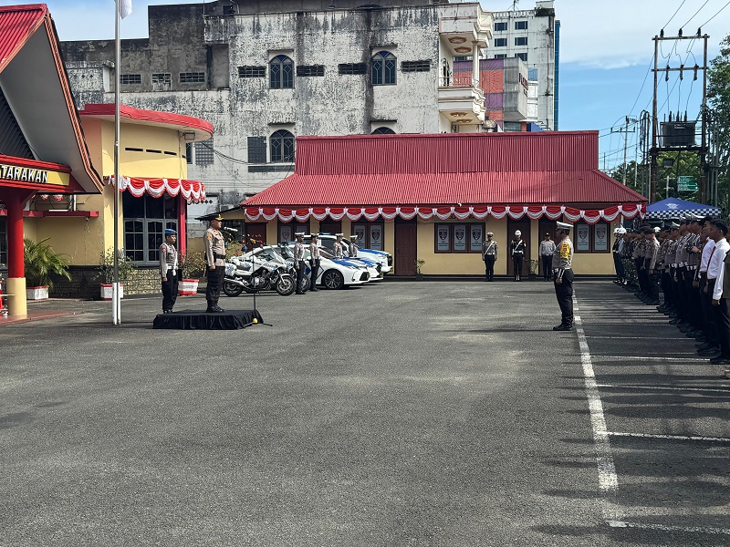 OPERASI : Selama 14 hari kedepan Satlantas Polres Tarakan akan menggelar Operasi Patuh Kayan 2025.FOTO:&nbsp;ELIAZAR/RADAR TARAKAN