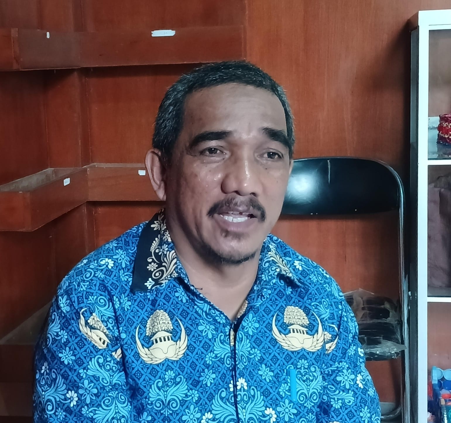 Kepala Sekolah SMP Negeri 1 Tarakan Moh. Rachmat. FOTO: AGUS DIAN ZAKARIA/RADAR TARAKAN