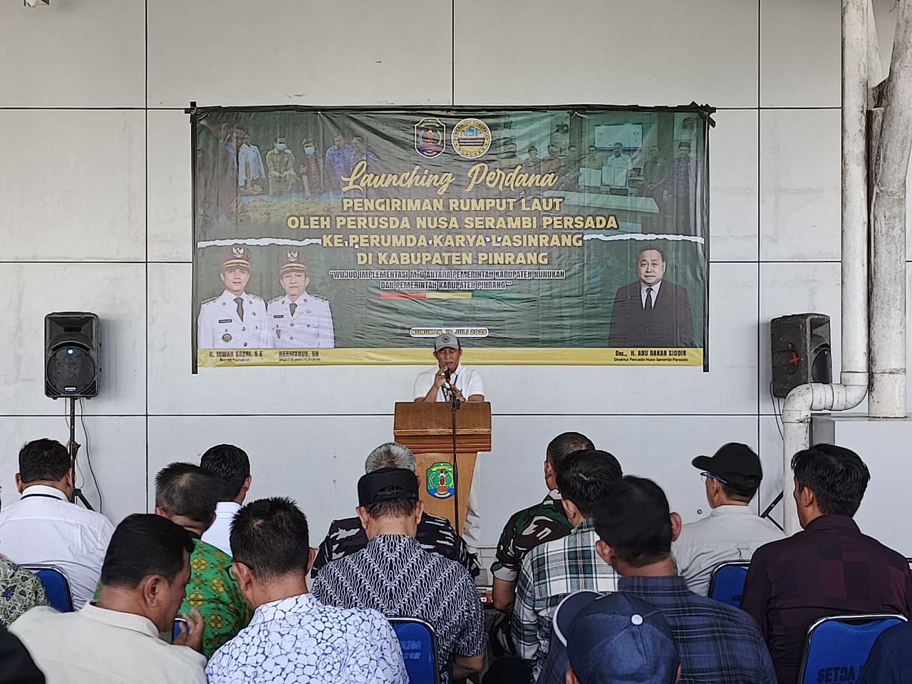 Manager Perusda Nusa Serambi Persada (NSP), H. Uddin
