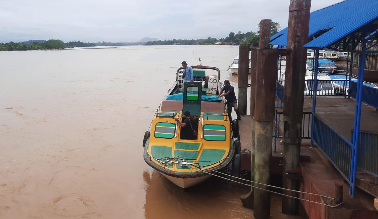 SUBSIDI: Aktivitas keberangkatan Speedboat Reguler di Pelabuhan Speedboat Malinau. FOTO:&nbsp;DIPA/RADAR TARAKAN