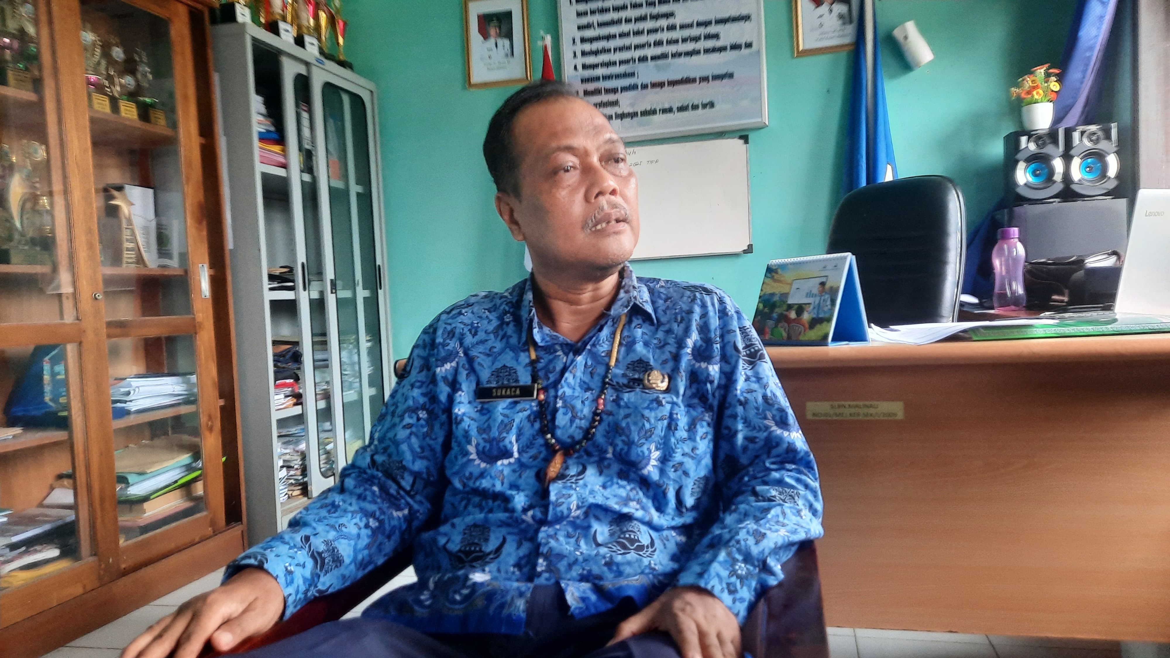 Kepala Sekolah SLBN Malinau, Sukaca, S.Pd.SD. FOTO:&nbsp;DIPA/RADAR TARAKAN