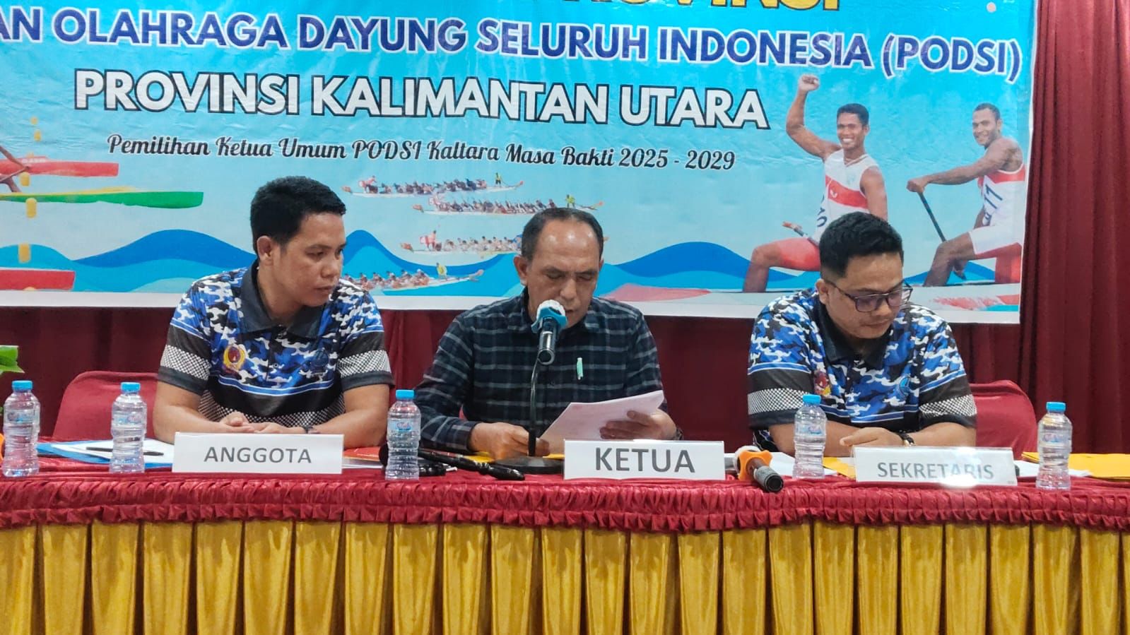 MUSPROV : Alimuddin terpilih secara aklamasi setelah menjadi calon tunggal dan memenuhi seluruh persyaratan yang ditetapkan.TARAKAN:&nbsp;ELIAZAR/RADAR TARAKAN