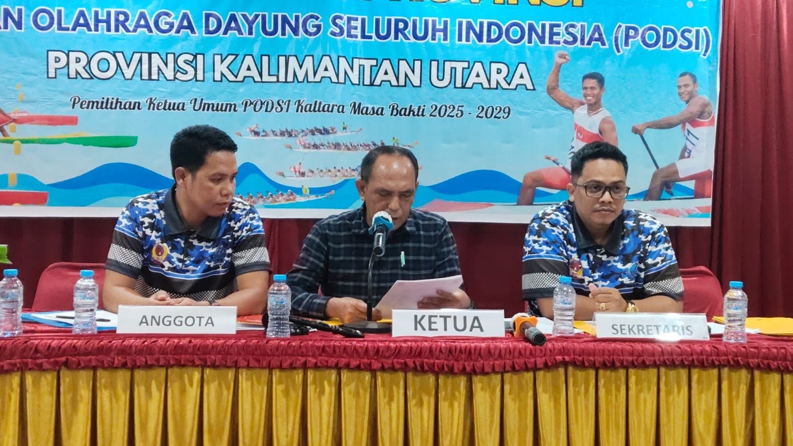 BENAHI : Ketua PODSI Kaltara Bertekad melakukan pembenahan dan mengembalikan prestasi olahraga dayung di Kaltara.FOTO:&nbsp;ELIAZAR/RADAR TARAKAN