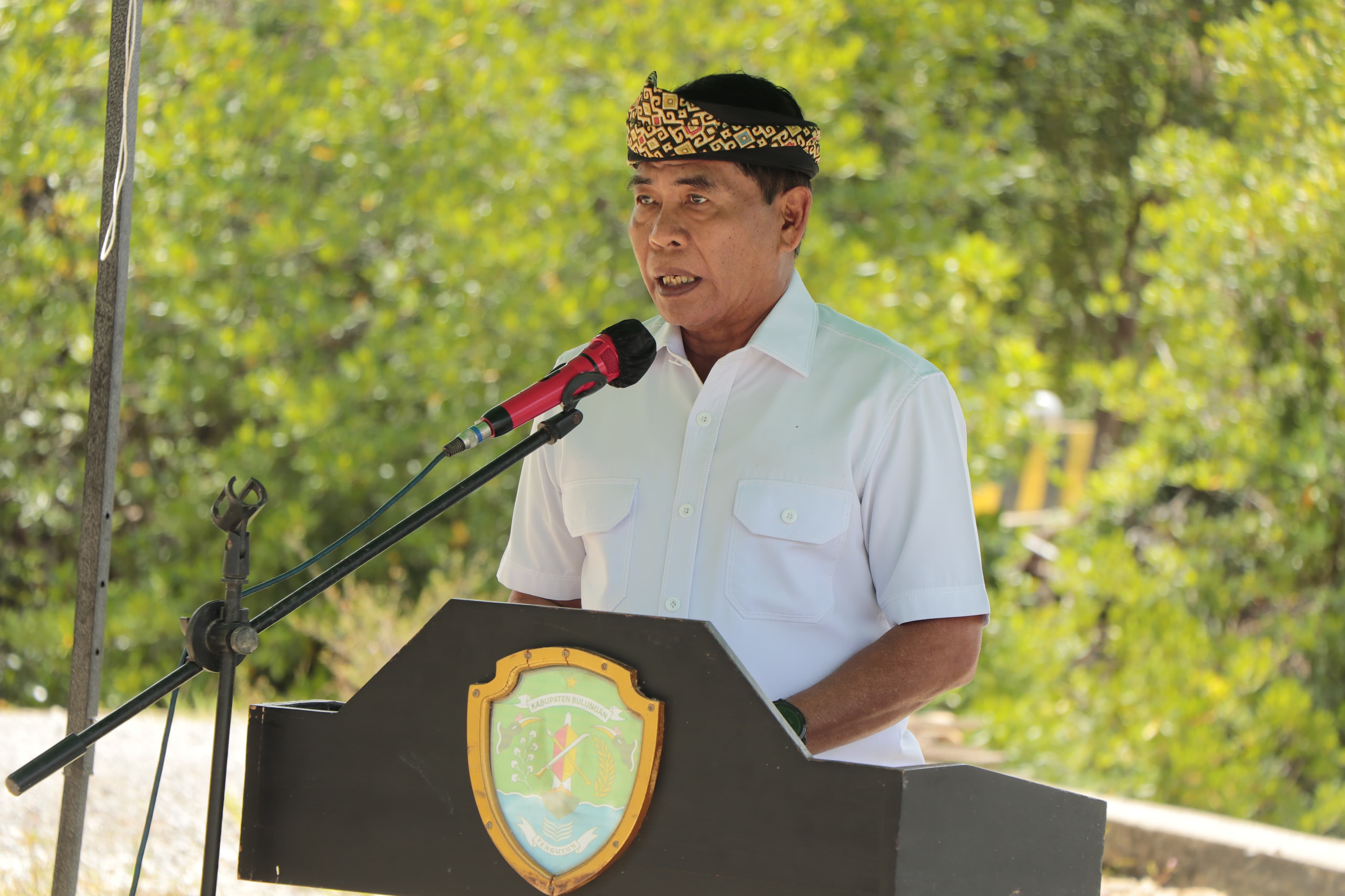 Gubernur Kaltara &ndash; Zainal A Paliwang. FOTO: IWAN K/RADAR TARAKAN
