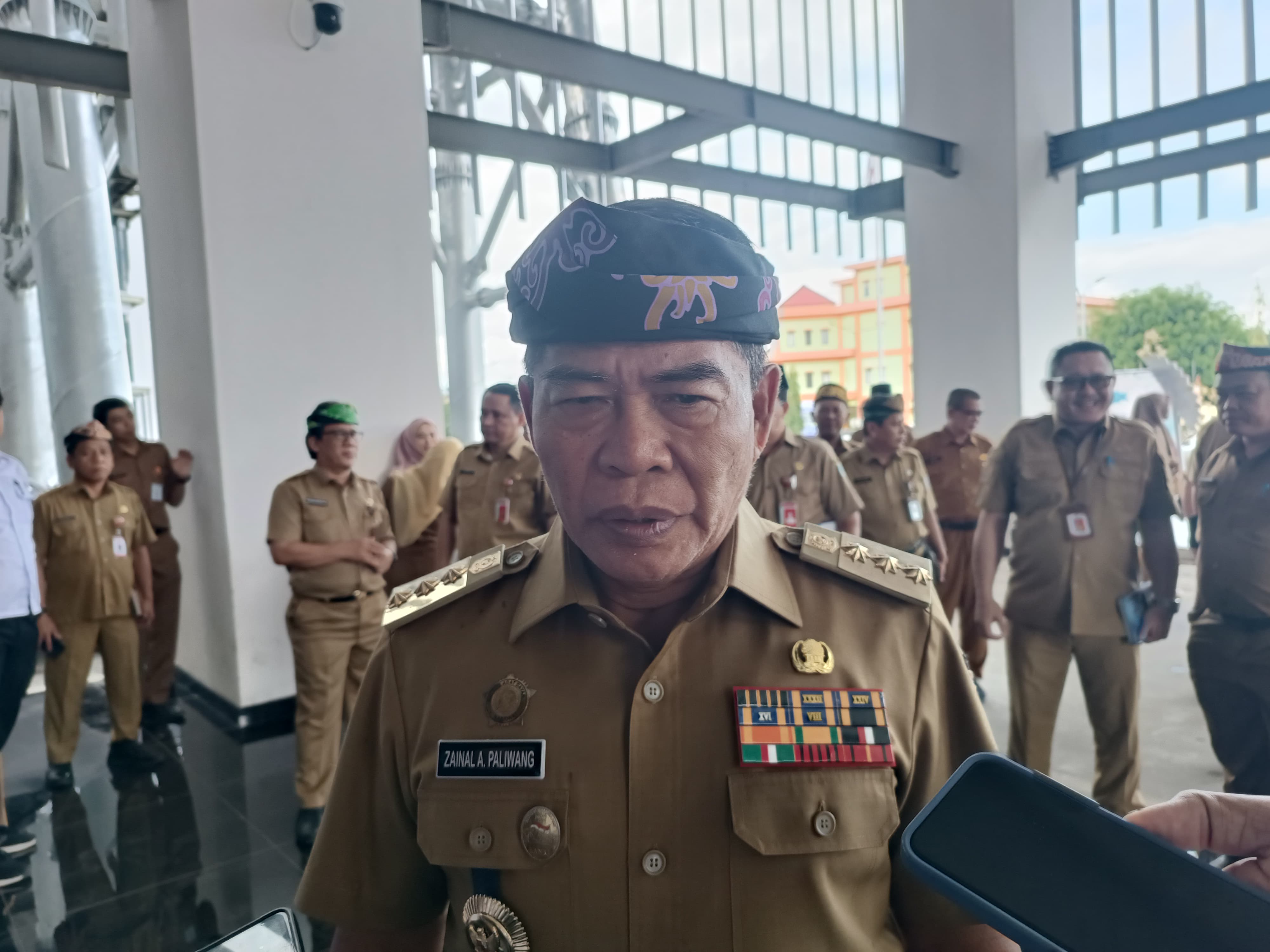 Gubernur Kaltara - Zainal A Paliwang. FOTO: IWAN K/RADAR TARAKAN