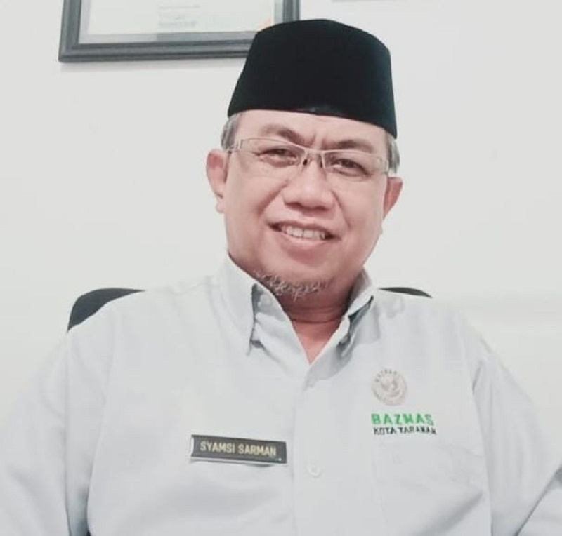 Kepala Pelaksana Baznas Tarakan, Syamsi Sarman,FOTO:&nbsp;ISTIMEWA