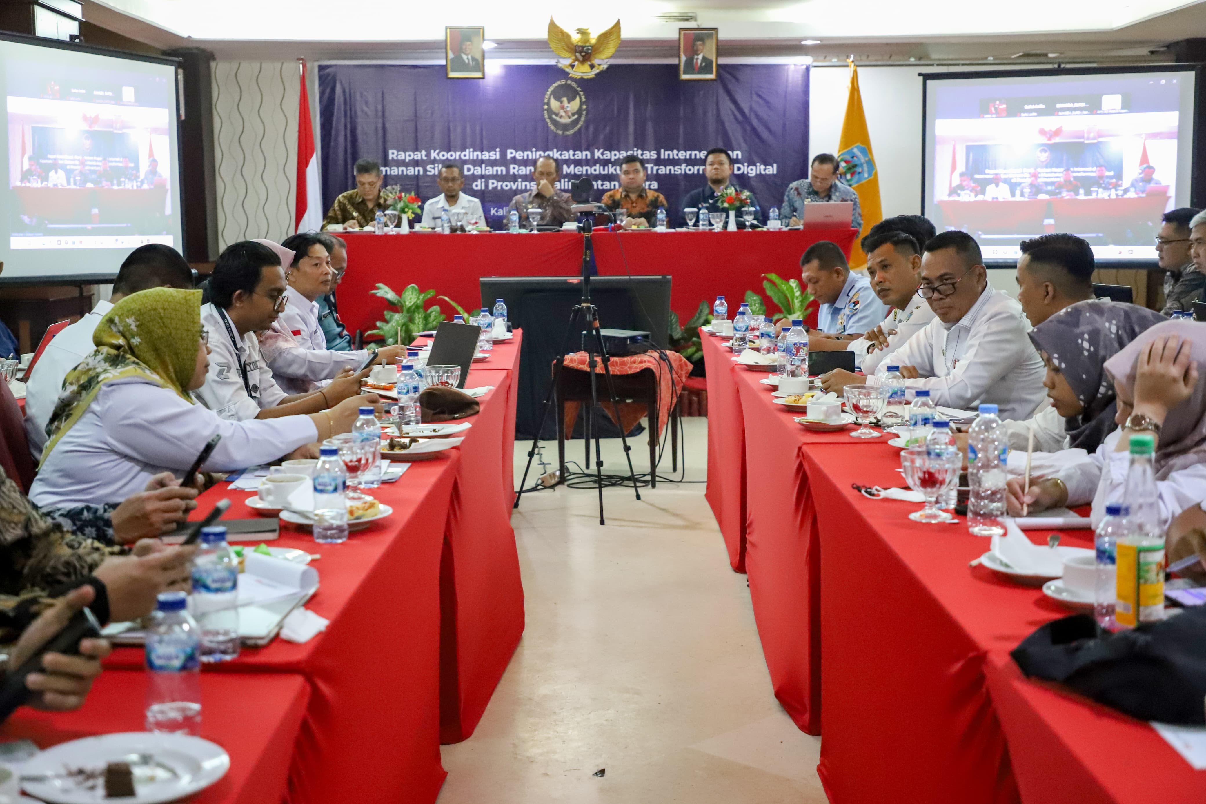SIBER: Kemenko Polkam RI menggelar rekor di Kaltara. FOTO: DKISP KALTARA