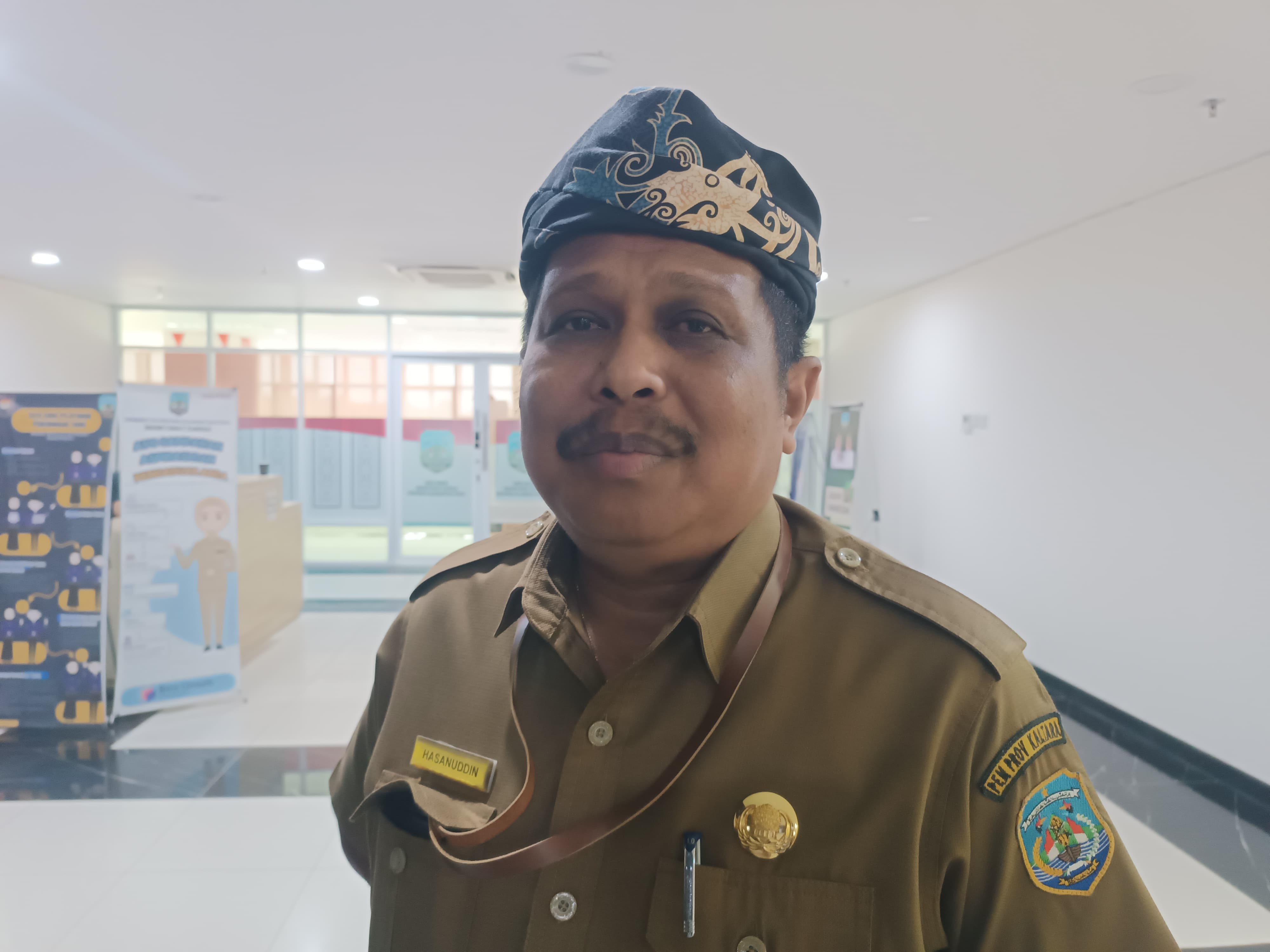 Plt. Kepala Disdikbud Kaltara - Hasanuddin. FOTO: IWAN K/RADAR TARAKAN