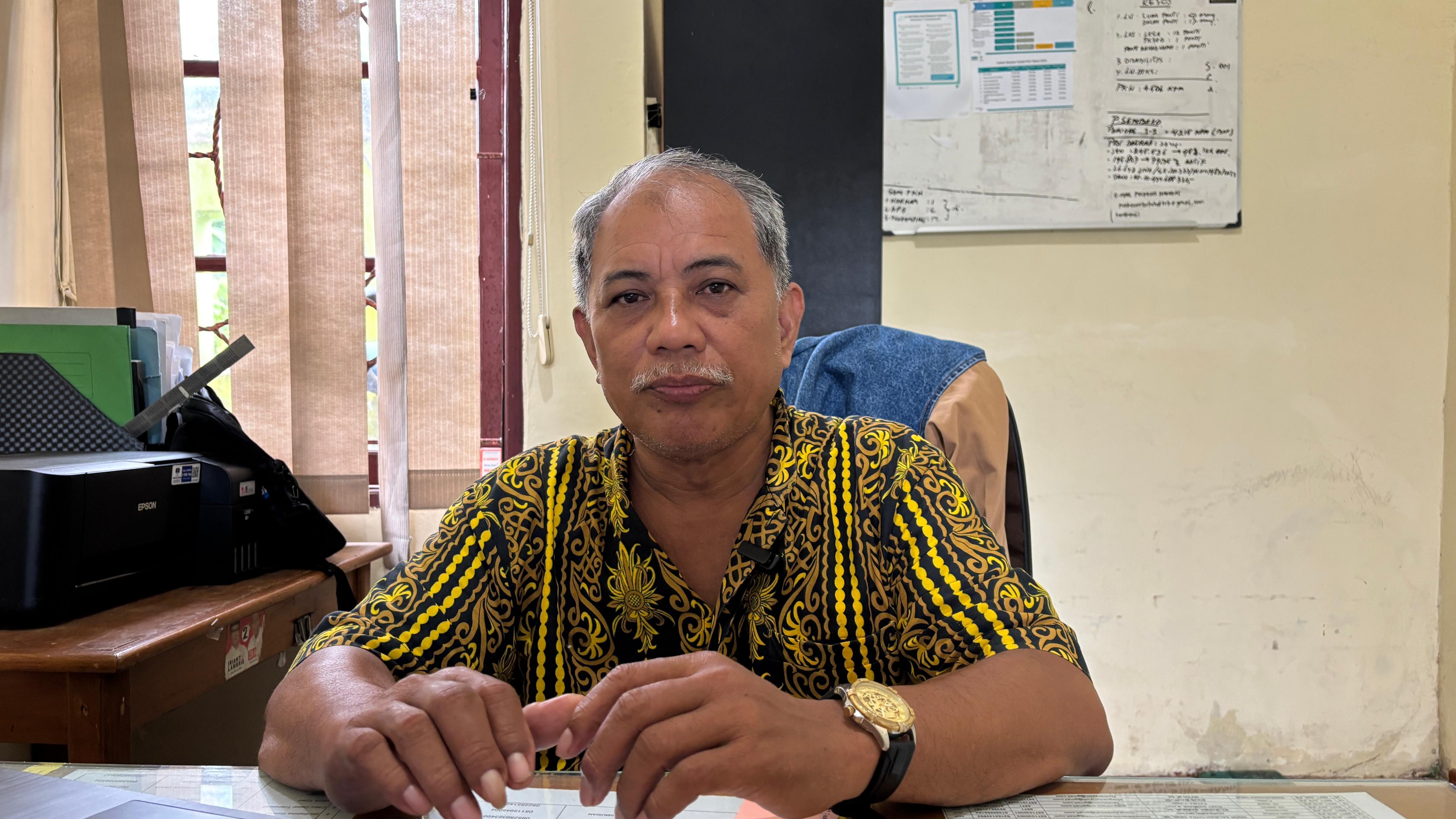 PEMERATAAN BANSOS: Kepala Bidang Sosial, Dinas Sosial (Dinsos) Tarakan, Jamaluddin.FOTO:&nbsp;WILDAN/RADAR TARAKAN