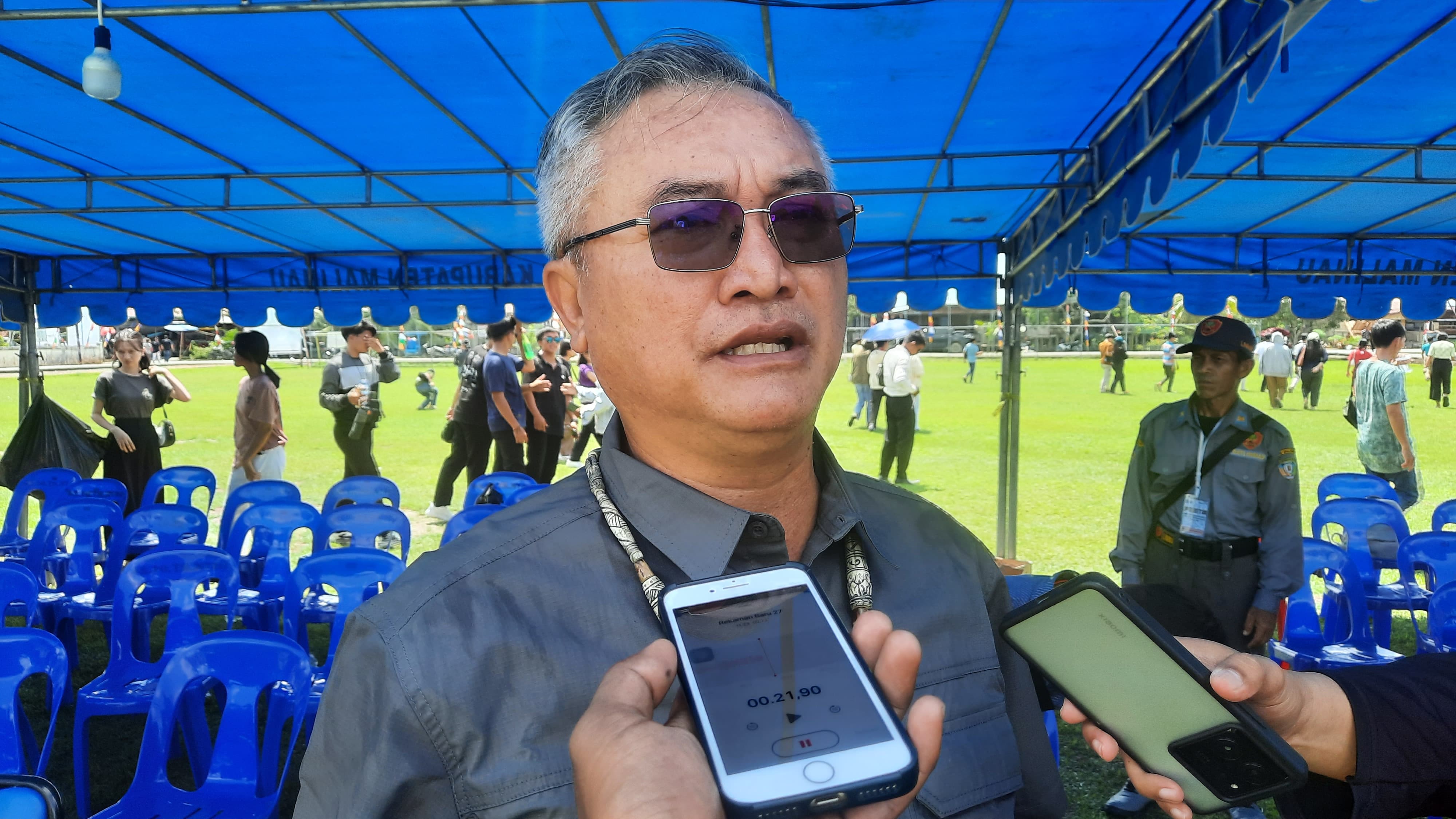Bupati Kabupaten Malinau, Wempi W. MawaFOTO:DIPA/RADAR TARAKAN
