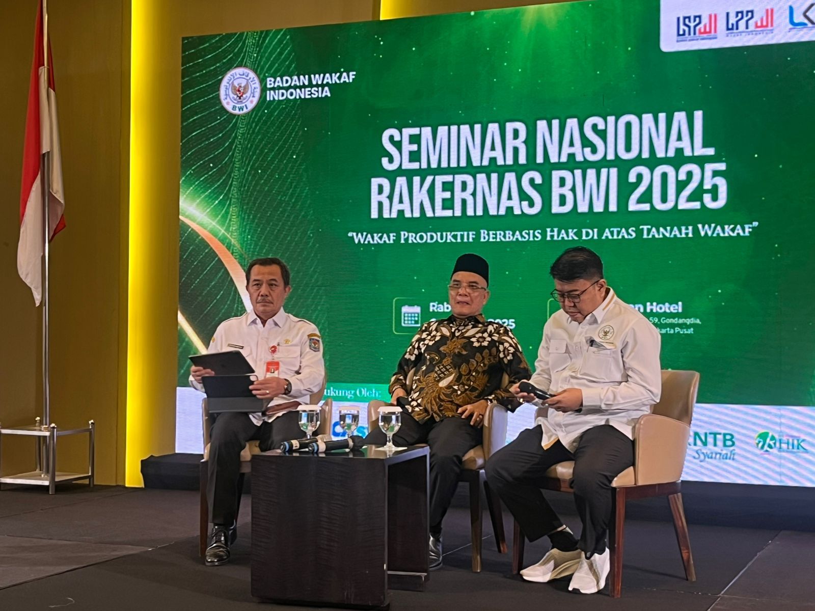 WAKAF : Kepala BSKDN Kemendagri hadiri rakornas BWI 2025