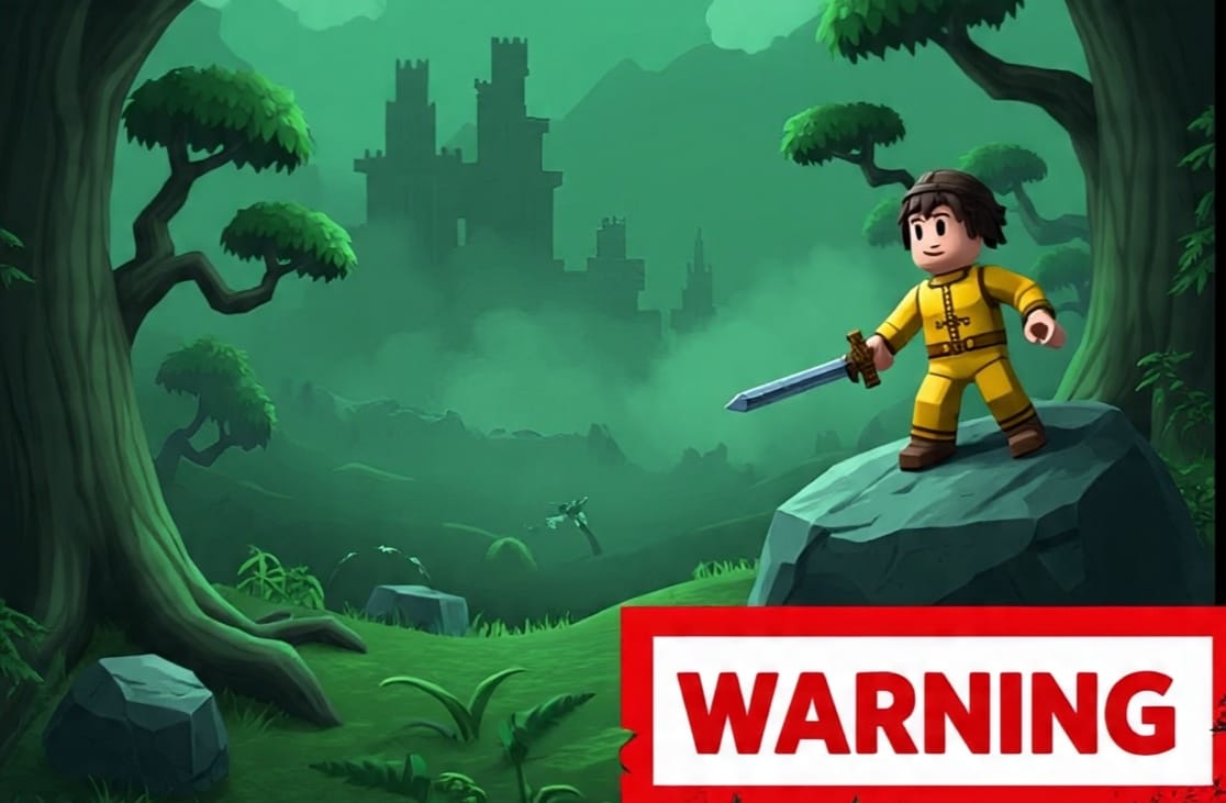 HARUS AWASI: Ilustrasi Game Roblox yang lagi marak di kalangan anak-anak.FOTO:&nbsp;ILUSTRASI
