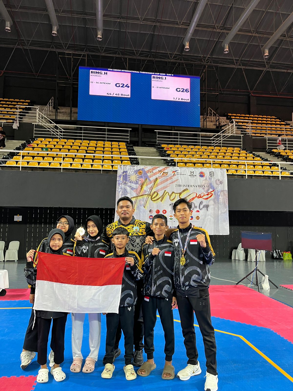 MEMBANGGAKAN: Para atlet Taekwondo Nunukan yang berhasil meraih medali di kejuaraan internasional.FOTO:&nbsp;DOK TAEKWONDO ACADEMY NUNUKAN