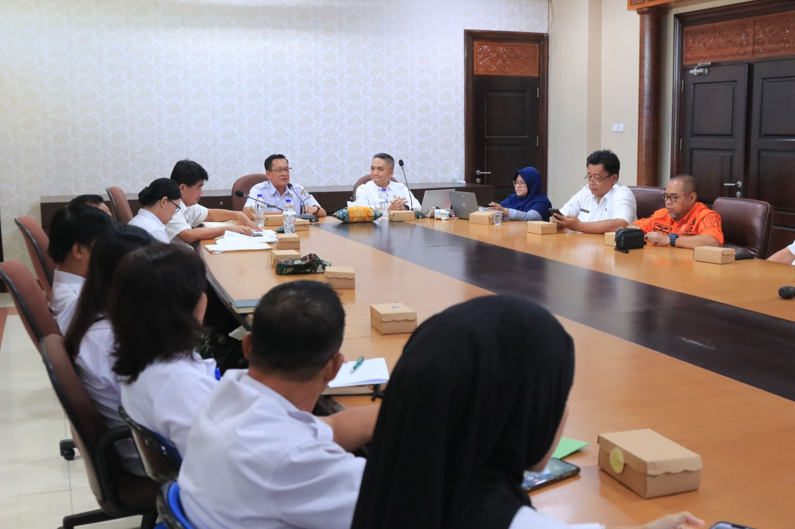 KOMITMEN: Pemda Malinau menggelar FGD penyusunan Rencana Aksi Daerah RAD Pangan dan Gizi, FOTO:DIPA/RADAR TARAKAN