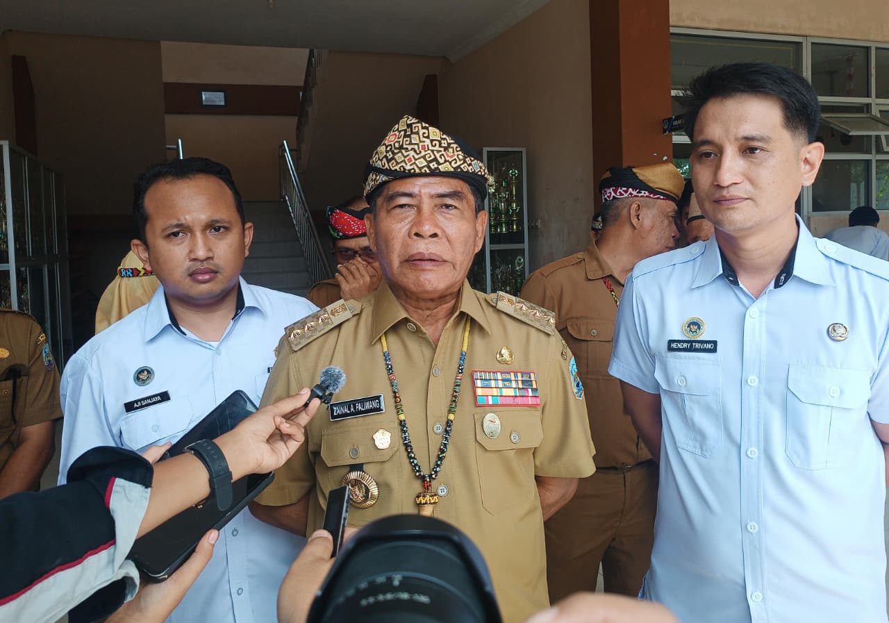 Gubernur Kaltara &ndash; Zainal A Paliwang. FOTO: IWAN K/RADAR TARAKAN