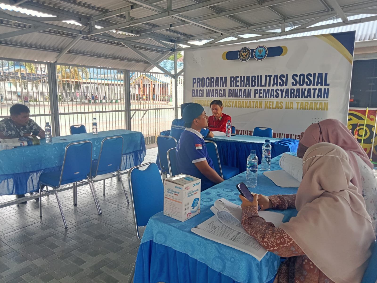LAPAS KELAS IIA TARAKAN REHABILITASI: Lapas Tarakan menggandeng Badan Narkotika Nasional Provinsi BNNP Kalimantan Utara untuk melaksanakan Program Rehabilitasi