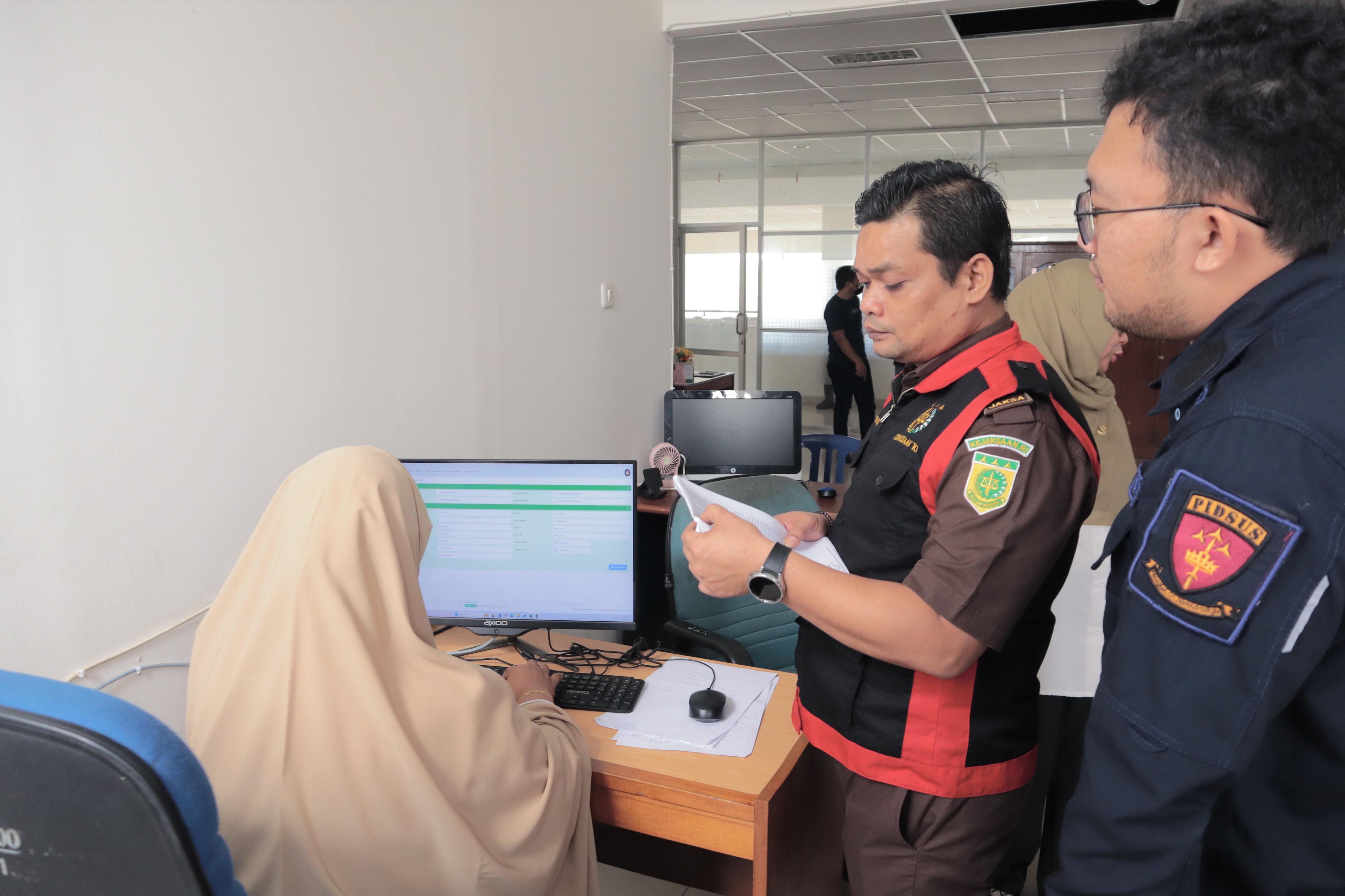 PENEGAKAN HUKUM: Penanganan tindak pidana korupsi ditangani serius merupakan bentuk komitmen Kejari Tarakan di peringkat HBA ke 80, FOTO:ELIAZAR/RADAR TARAKAN