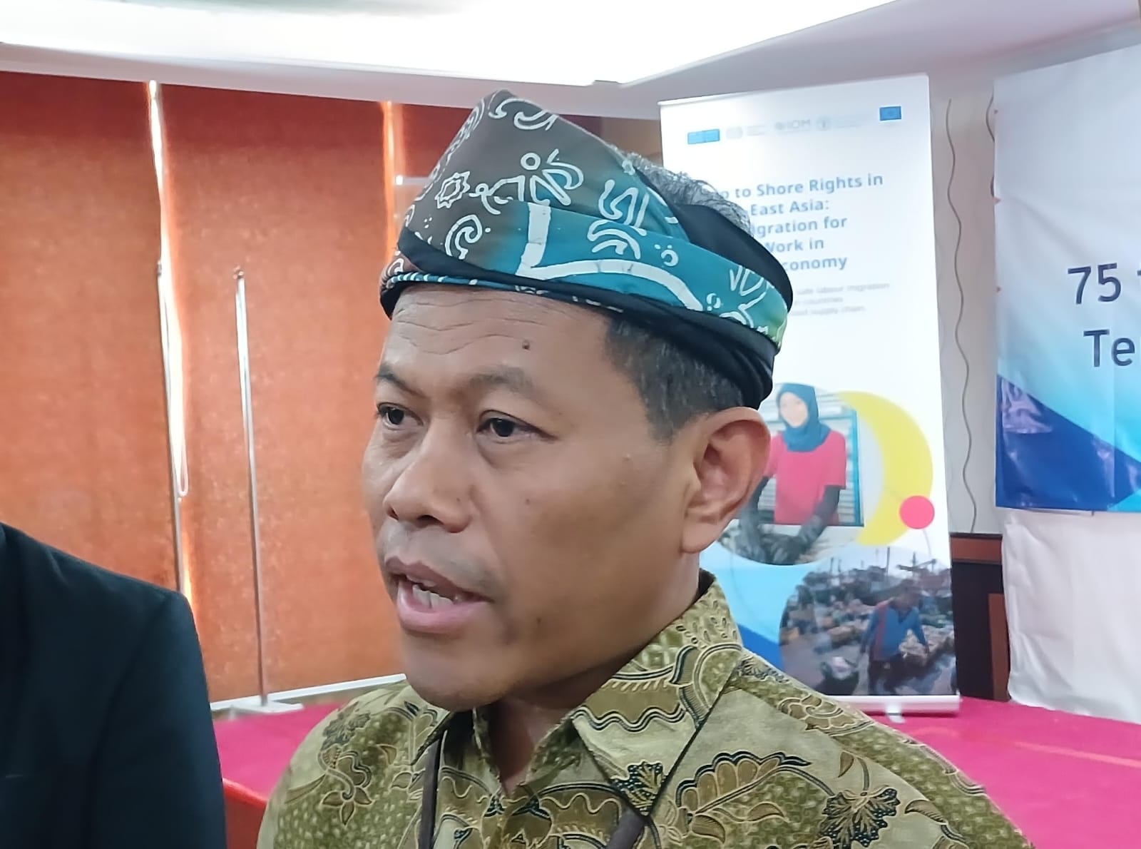 AGUS DIAN ZAKARIA/RADAR TARAKAN Direktur Bina Sistem Pengawasan Ketenagakerjaan dari Kementerian Ketenagakerjaan RI Yuli Adiratna