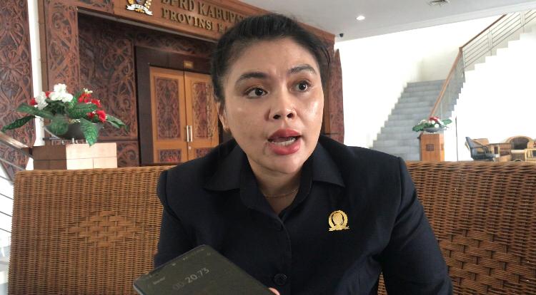 Ketua Komisi II DPRD Malinau, Dessy Puspitasari Sinaga, FOTO:DIPA/RADAR TARAKAN
