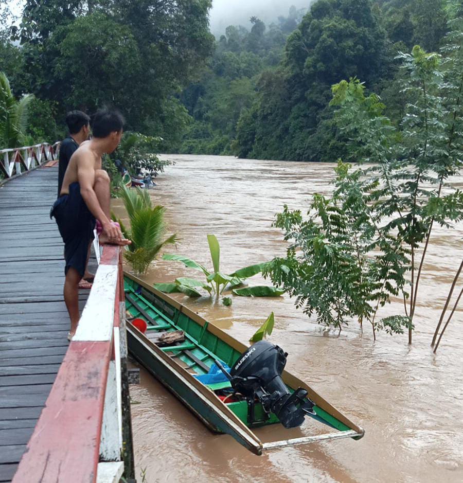 WASPADA: Kondisi terakhir air sungai di Lumbis Pansiangan, FOTO: ISTIMEWA