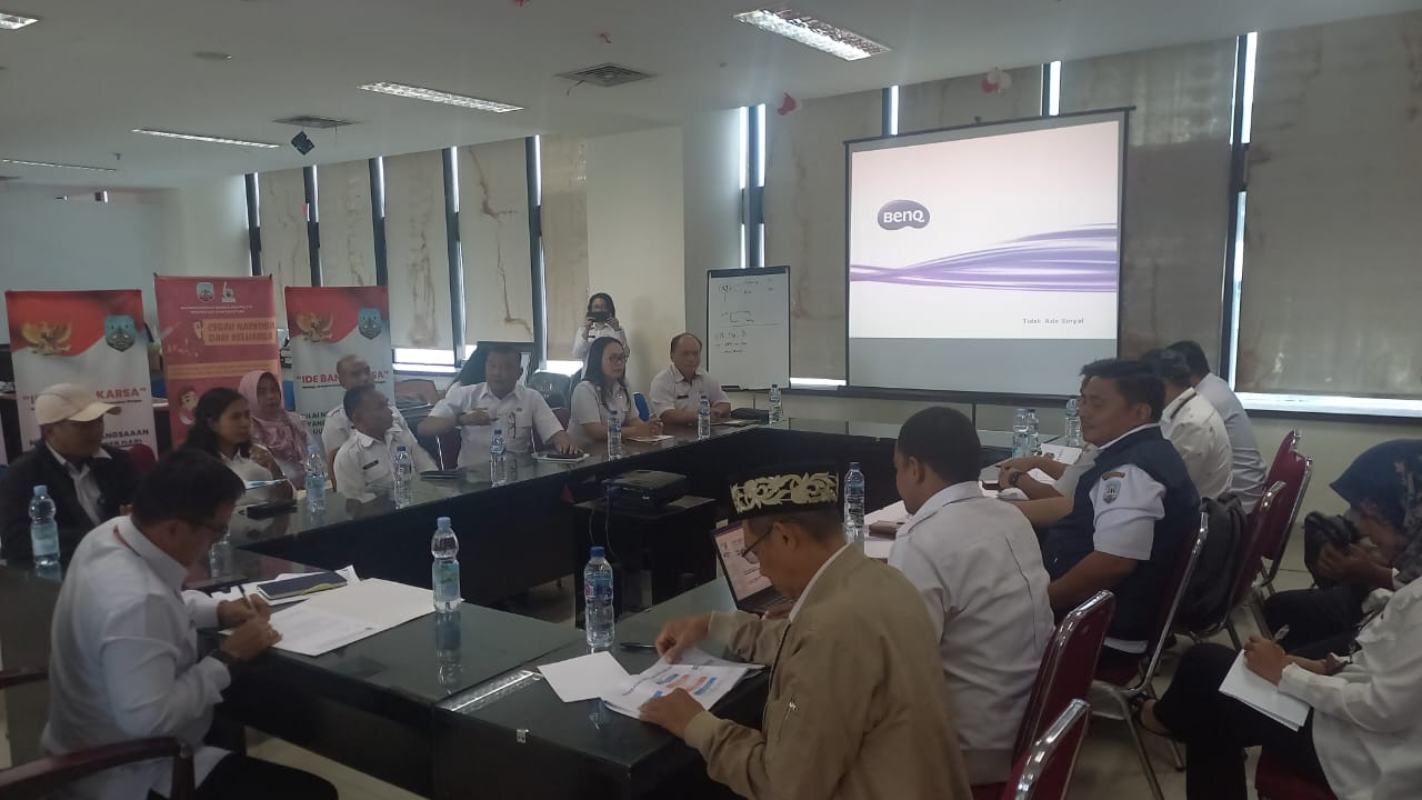 KOORDINASI : Suasana rakor Kesbangpol se-Kaltara menindaklanjuti arahan Kemendagri