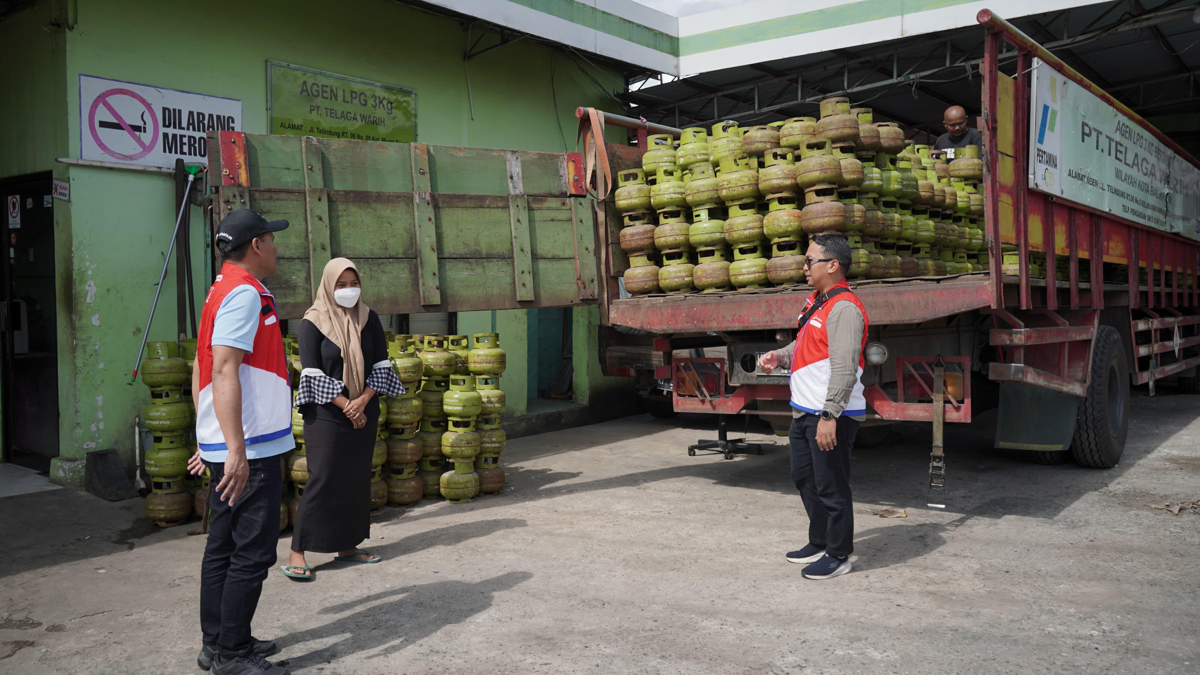 ISTIMEWA PENGAWASAN : Pertamina memastikan akan terus melakukan pengawasan terhadap penyaluran LPG yang disubsidi pemerintah