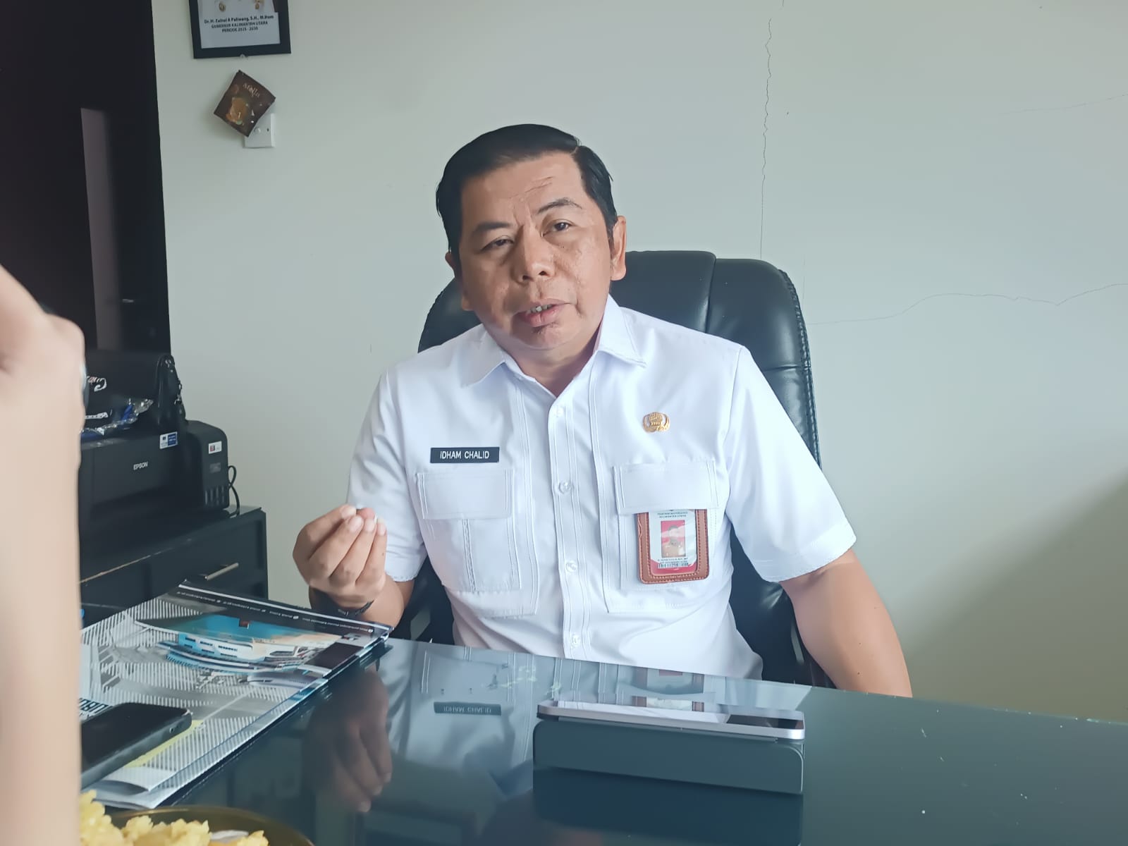 Kepala Dishub Kaltara - Adham Chalid, FOTO: IWAN K/RADAR TARAKAN
