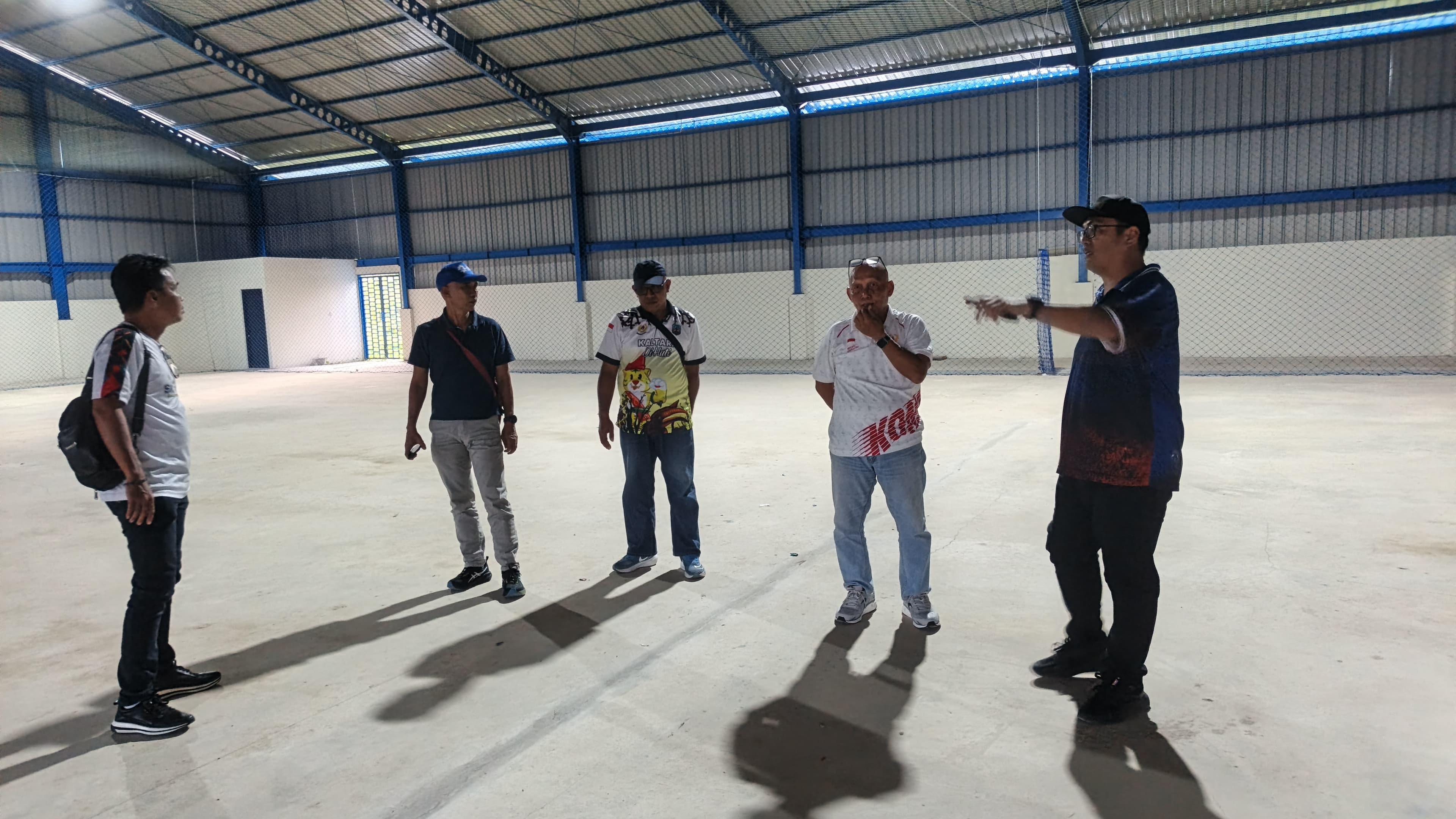 ISTIMEWA TINJAUAN : Tim Panwasrah Porprov II Kaltara 2026 meninjau sejumlah venue yang di Kabupaten Malinau beberapa waktu lalu