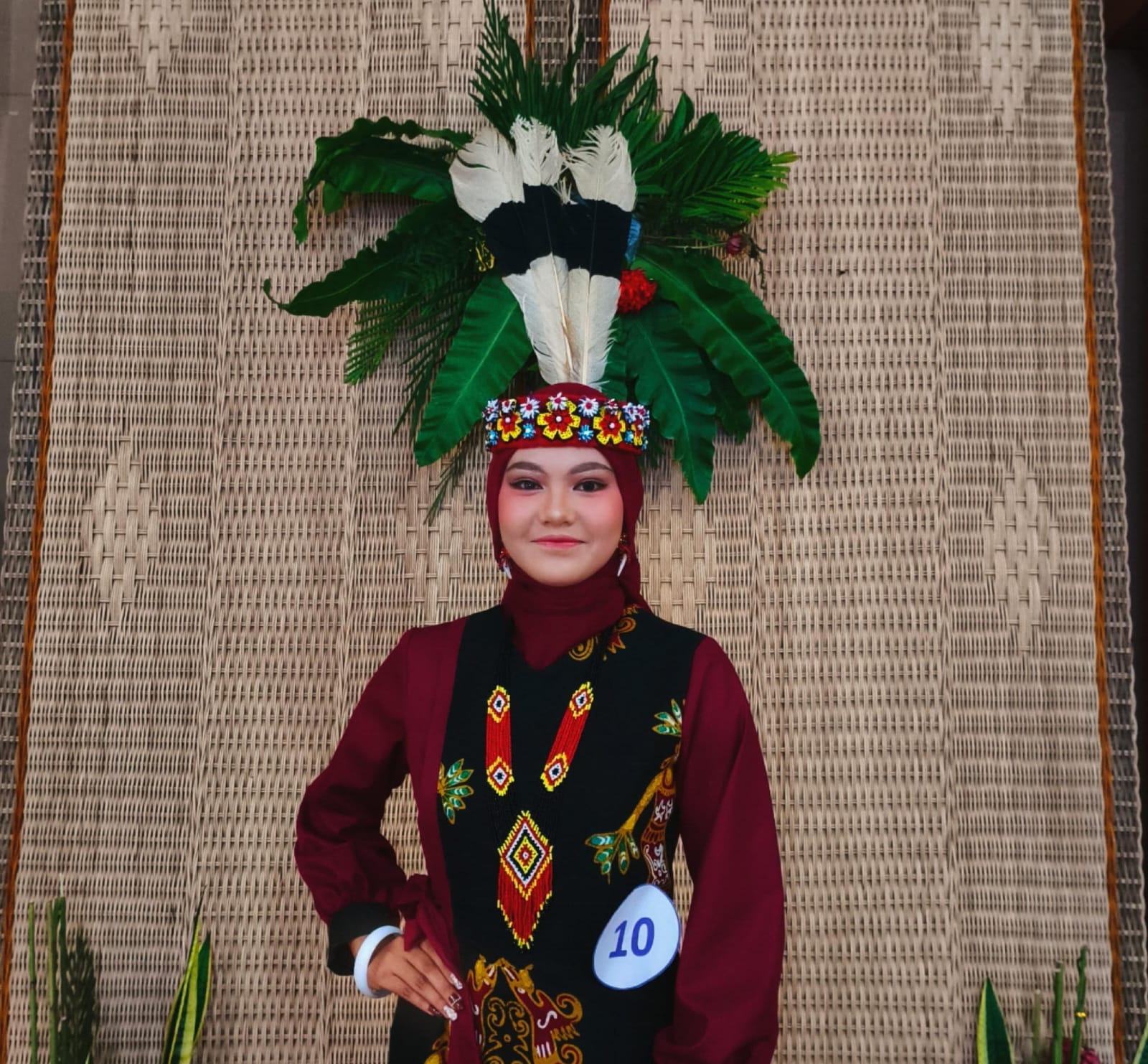DIPA/RADAR TARAKAN Nabila Maulidya Putri Duta Wisata Malinau 2025